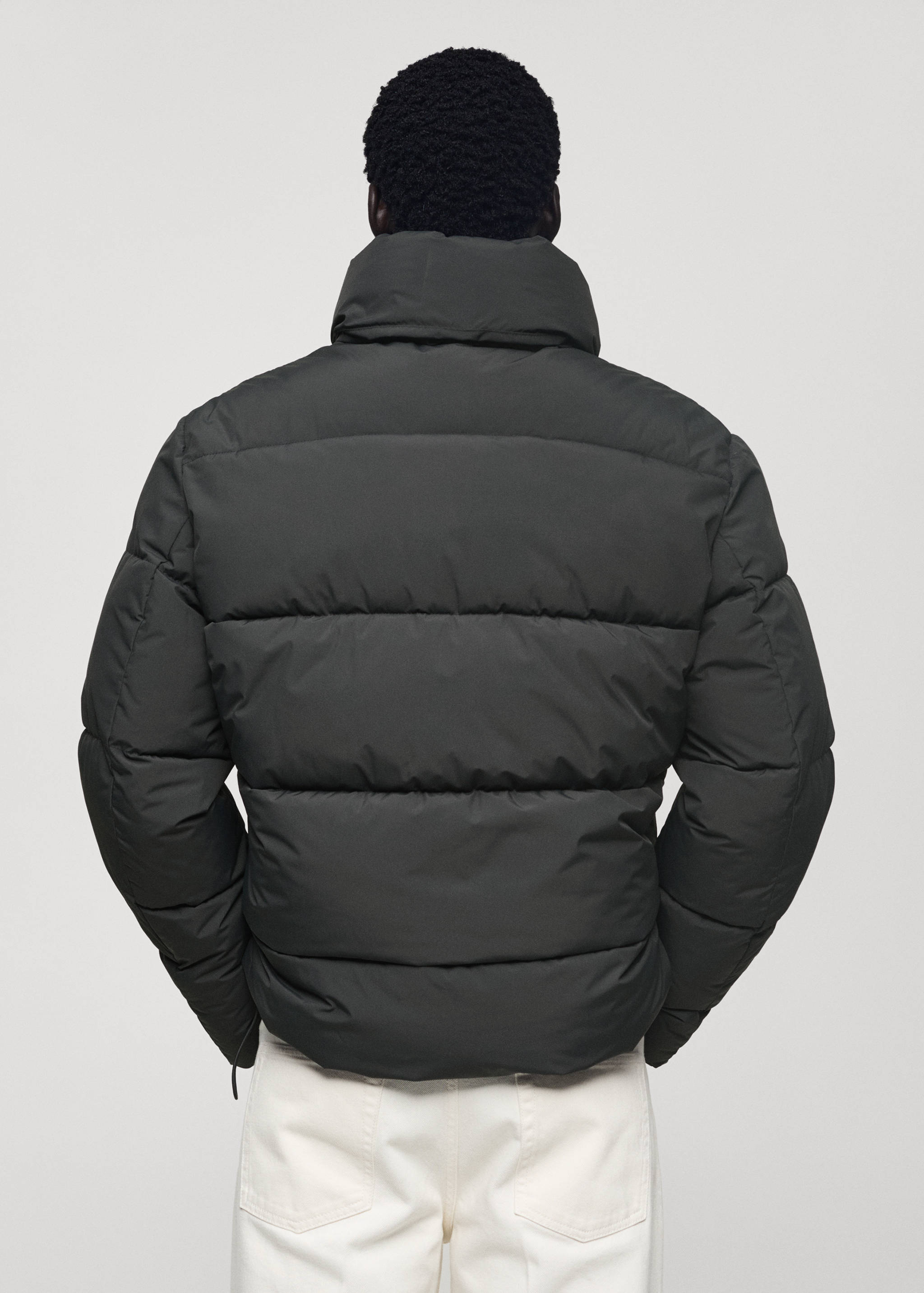 Thermoregulating waterproof padded anorak - Reverse of the article
