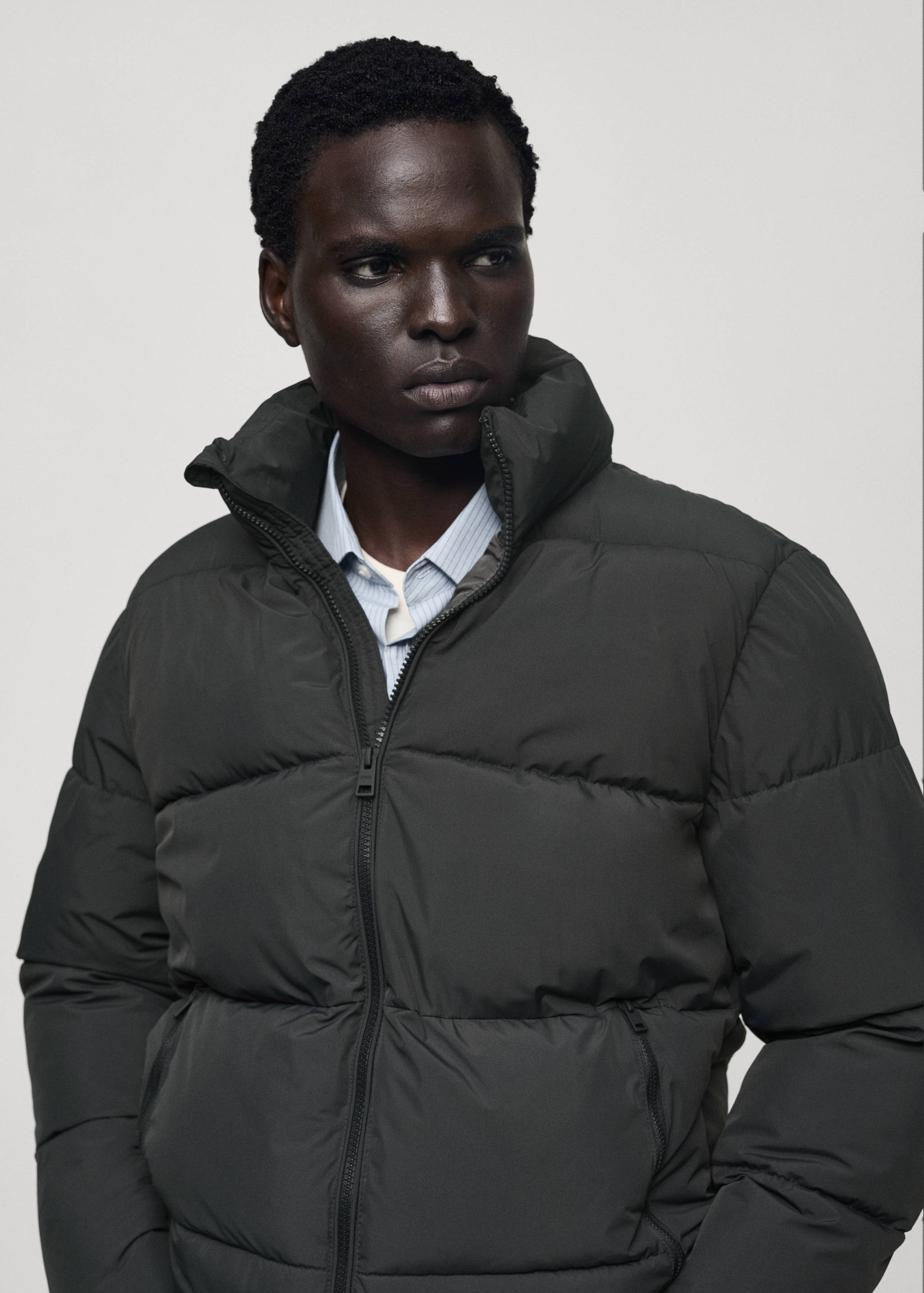 Thermoregulating waterproof padded anorak - Details of the article 3