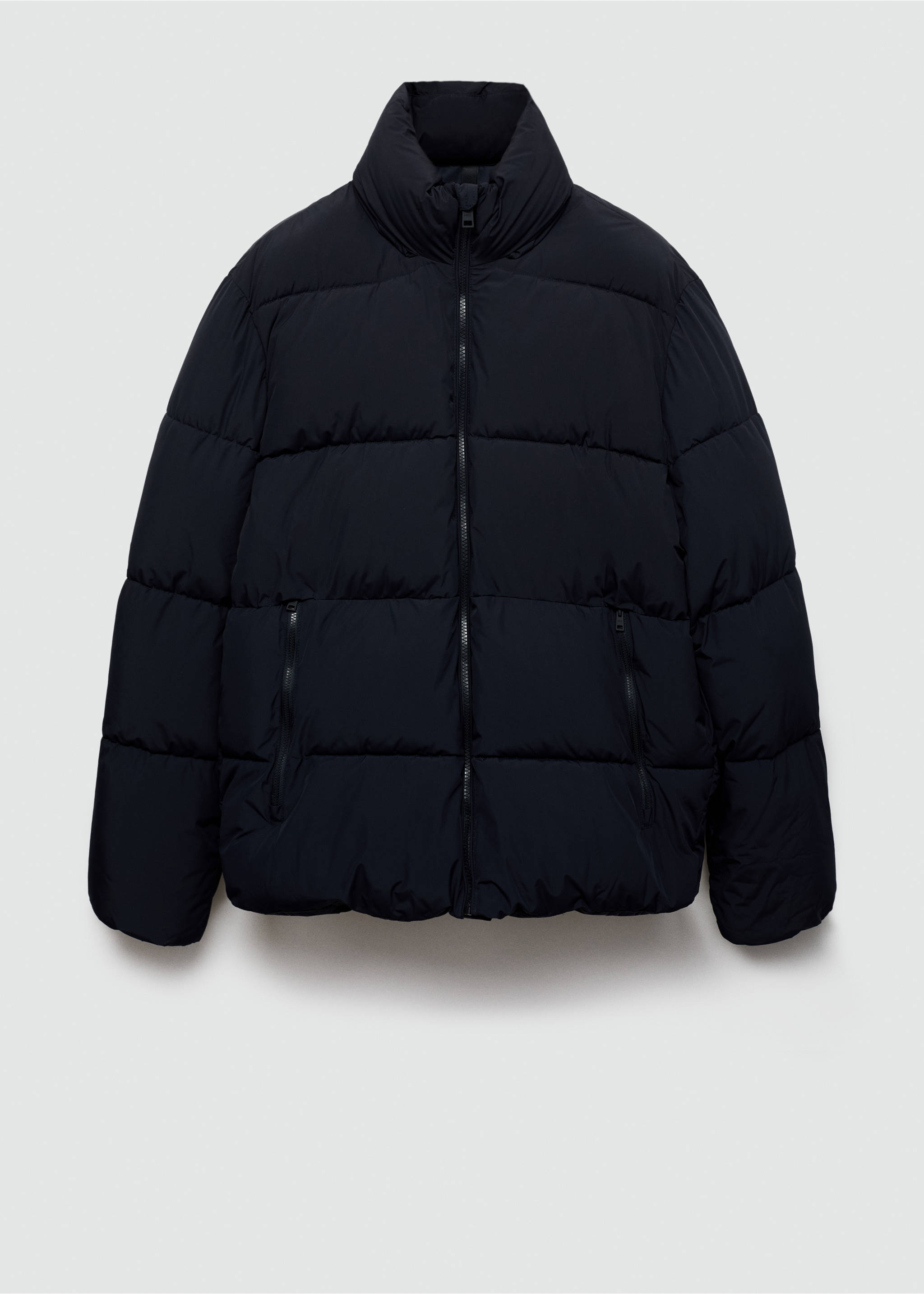 Thermoregulating waterproof padded anorak - Article without model, Charcoal. Ref: 77064433-00.