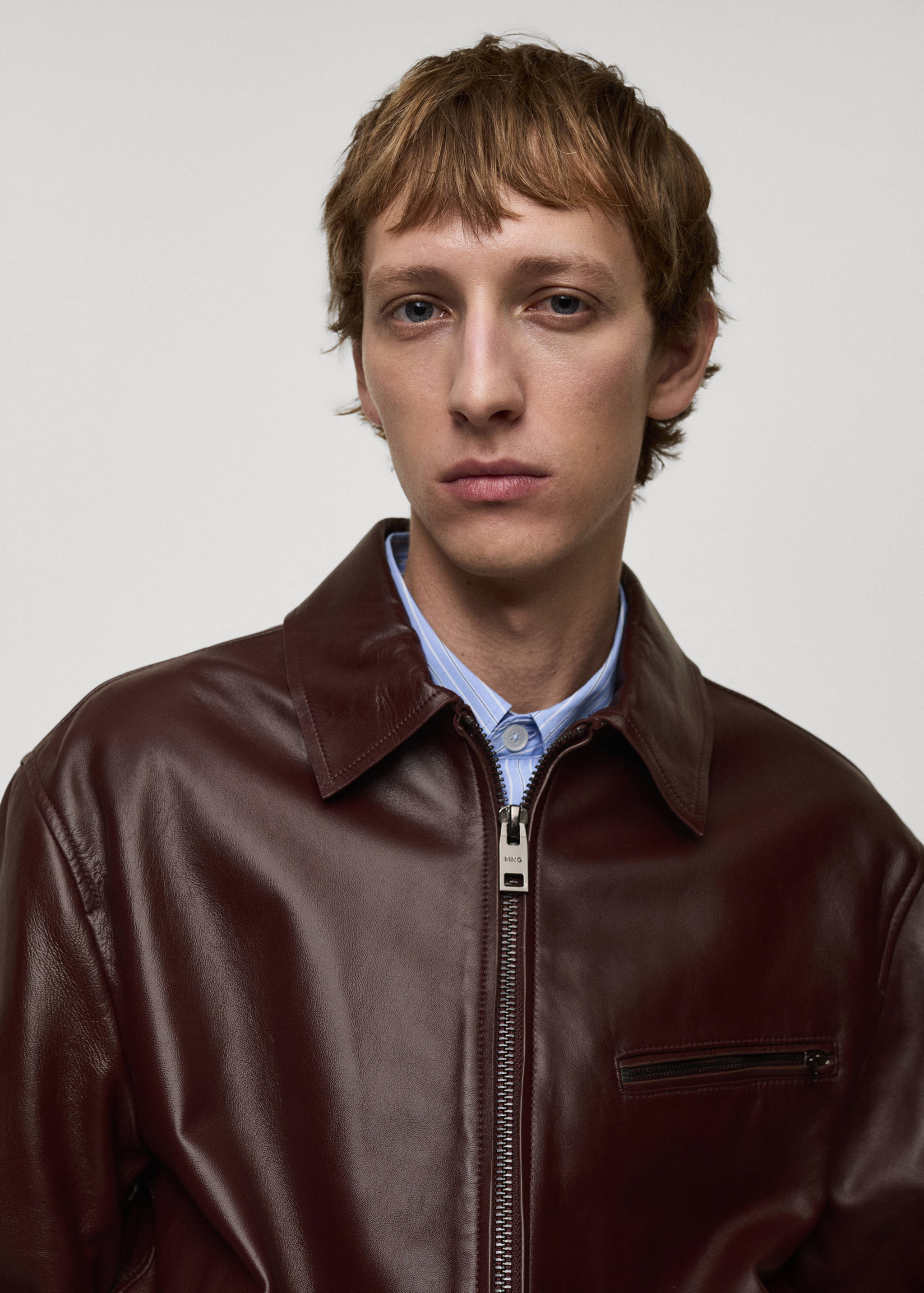 100% nappa leather jacket - Details of the article 1