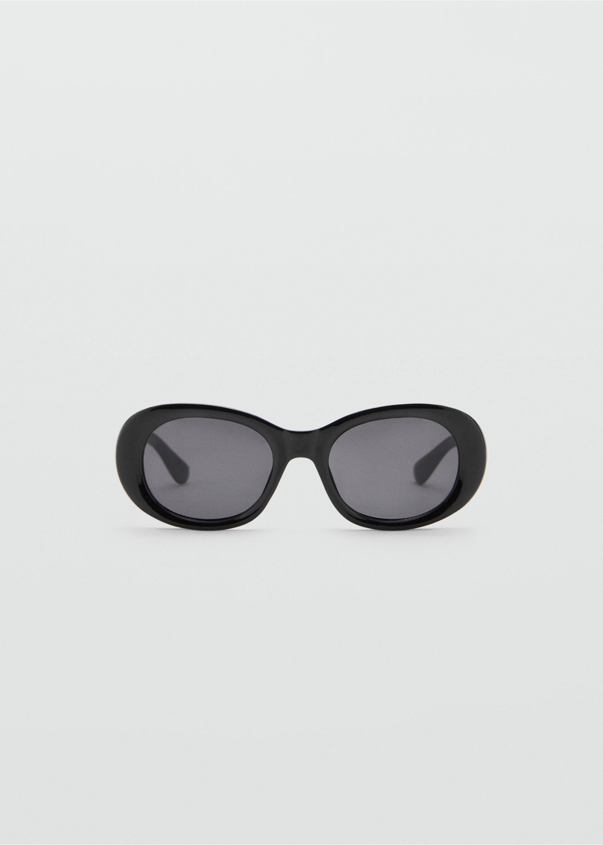 Round-framed sunglasses - Article without model, Black. Ref: 77064435-00.