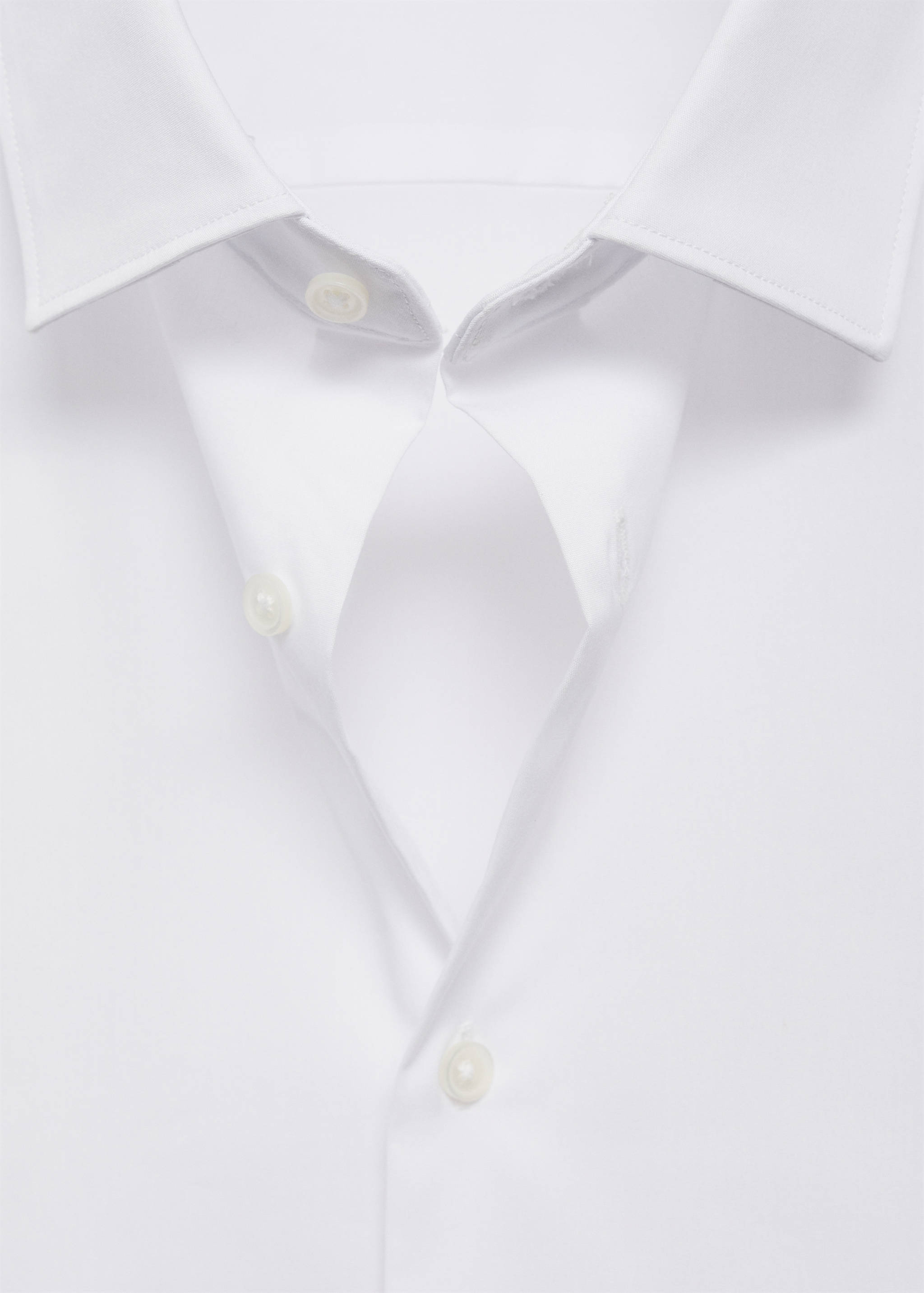Regular-fit stretch cotton shirt - Details of the article 8
