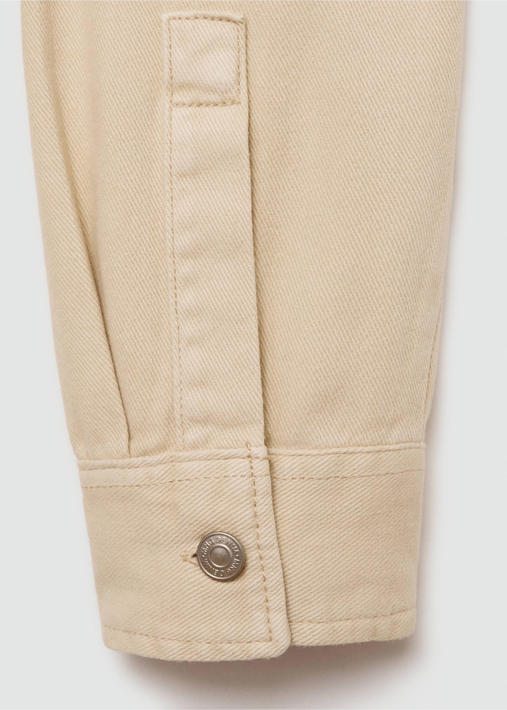 Surchemise jean poche - Détail de l'article 0, Beige. Ref: 77064440-00.