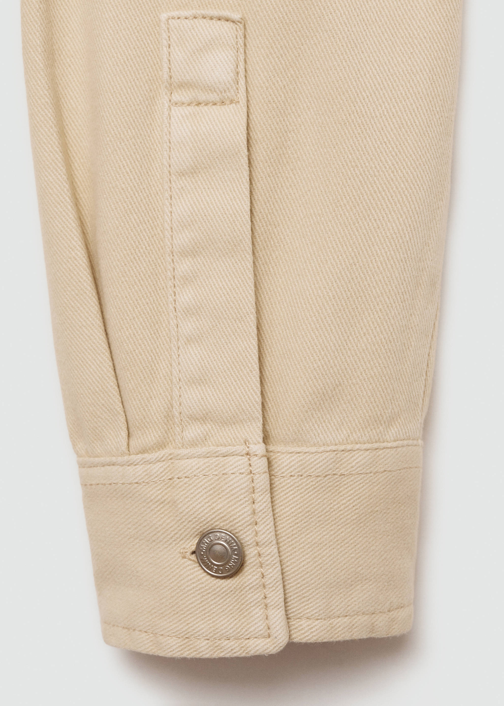 Pocket denim overshirt - Details of the article 0