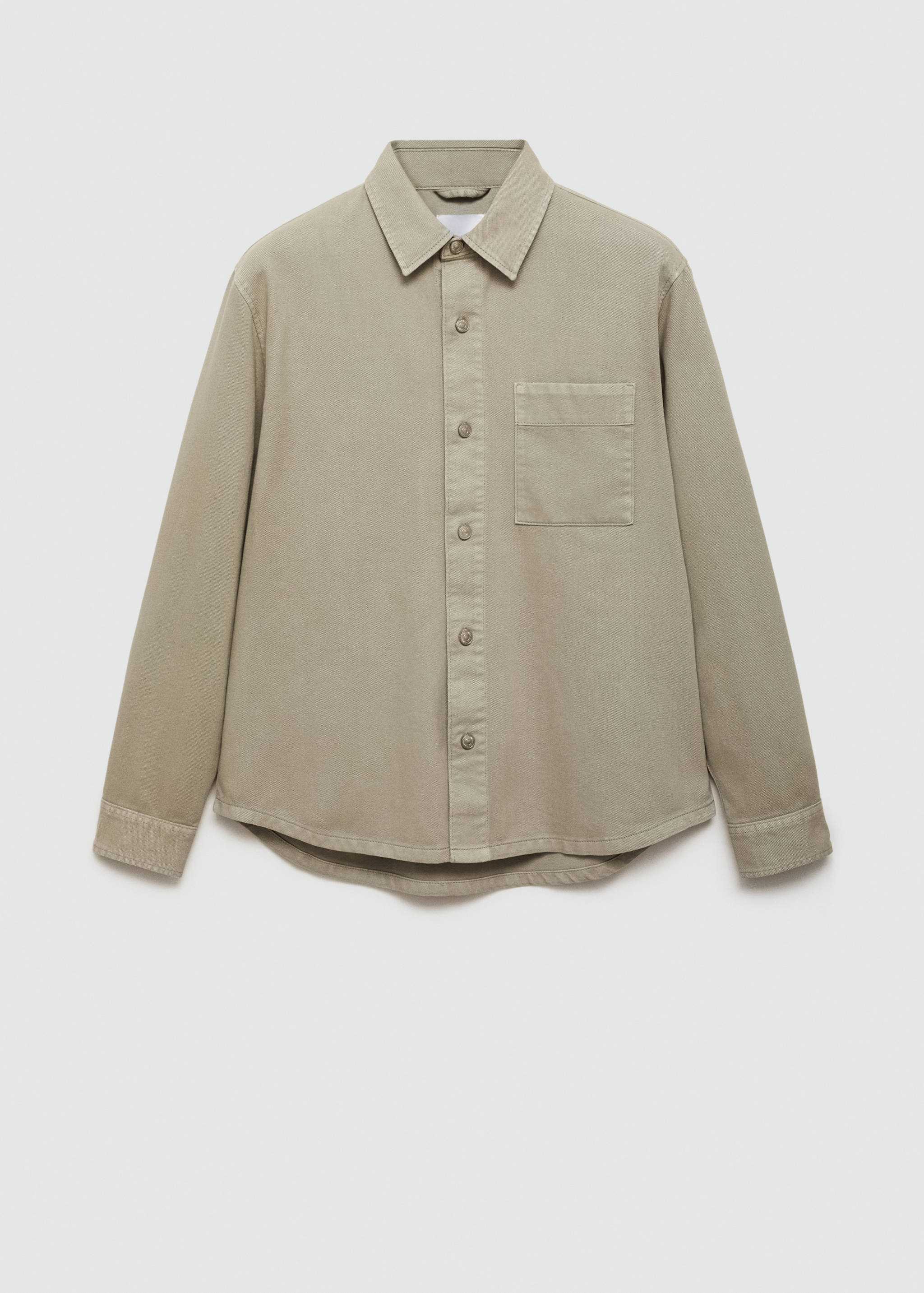 Pocket denim overshirt - Article without model