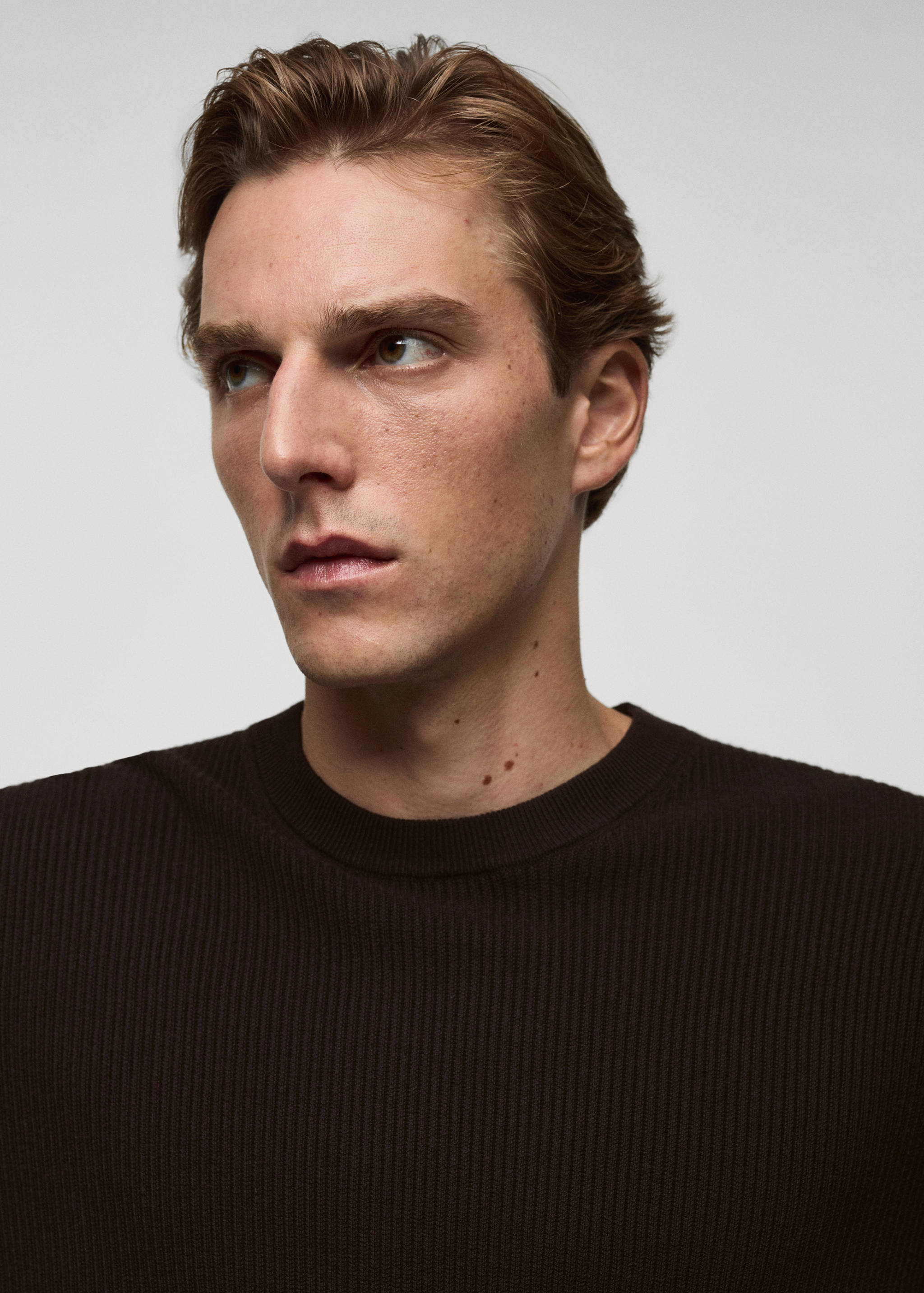 Rippstrickpullover aus Baumwolle - Detail des Artikels 1