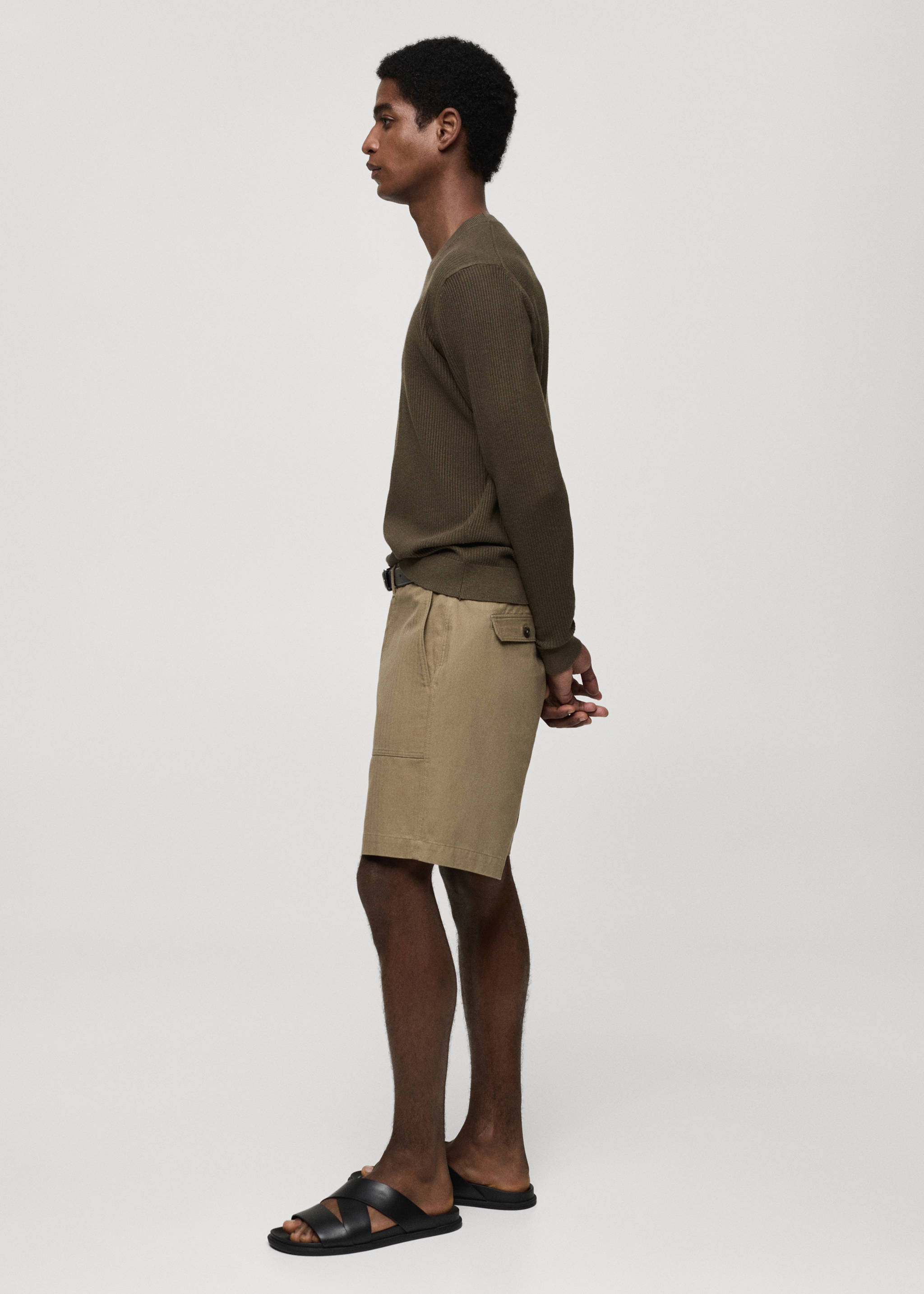 Rippstrickpullover aus Baumwolle - Detail des Artikels 2