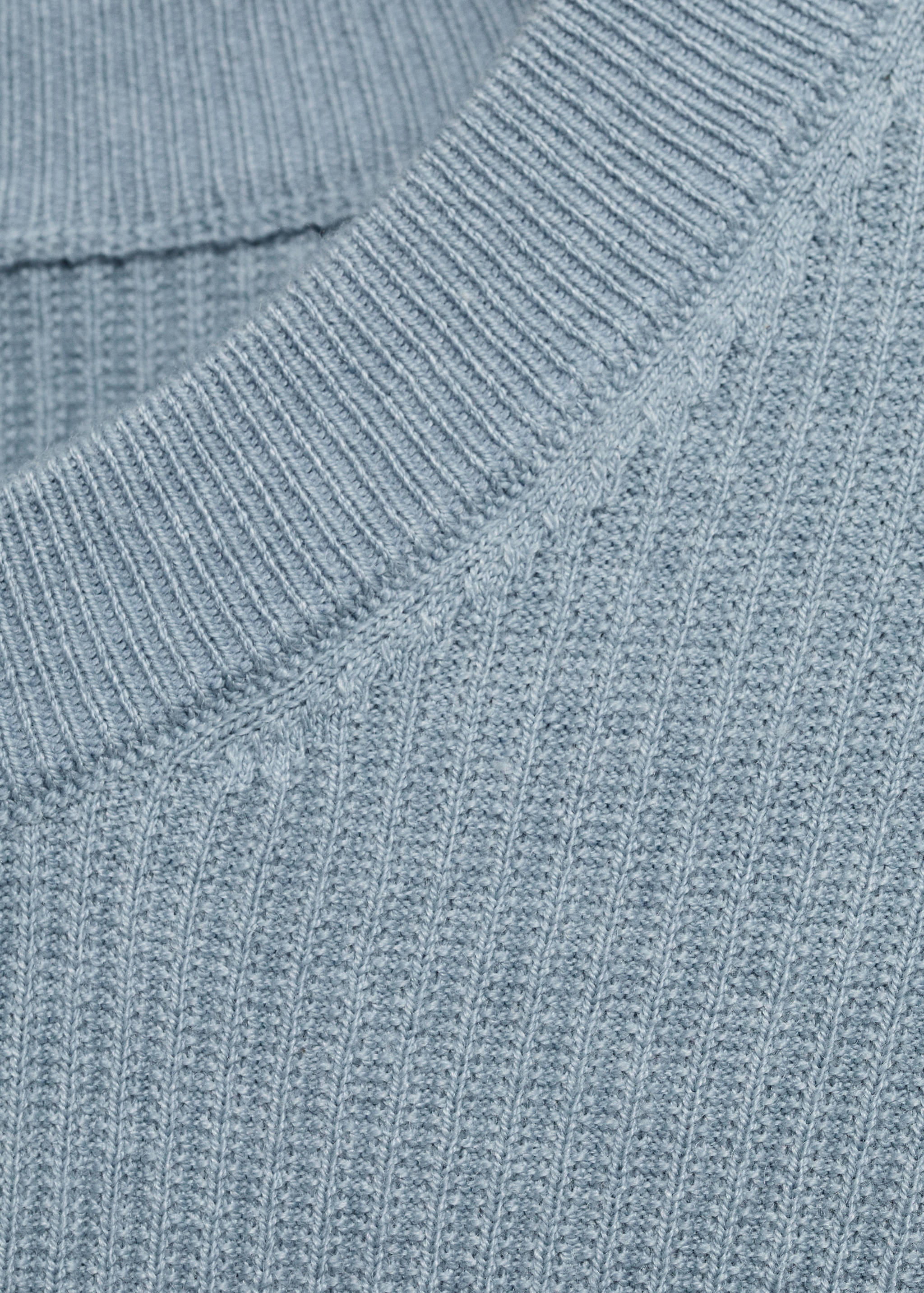 Rippstrickpullover aus Baumwolle - Detail des Artikels 8