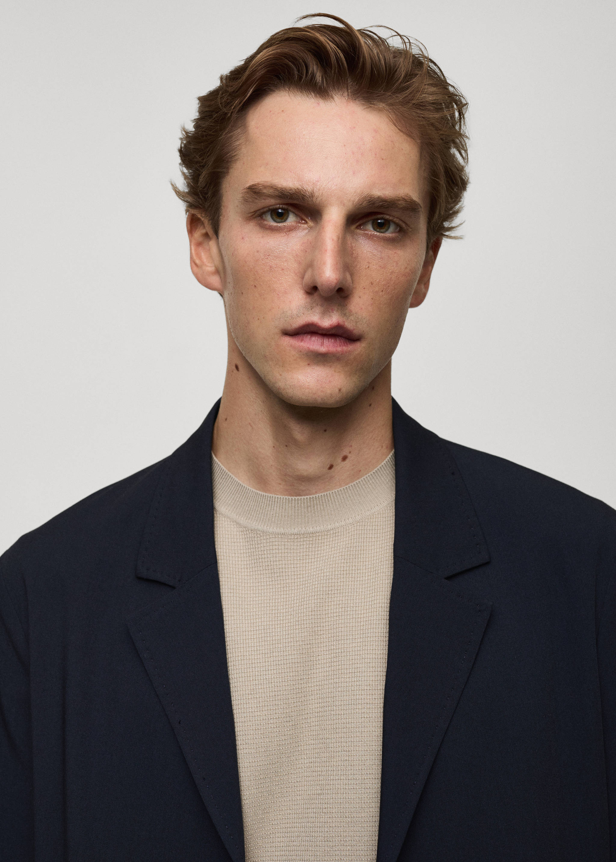 Americana traje slim fit bolsillos - Detalle del artículo 1