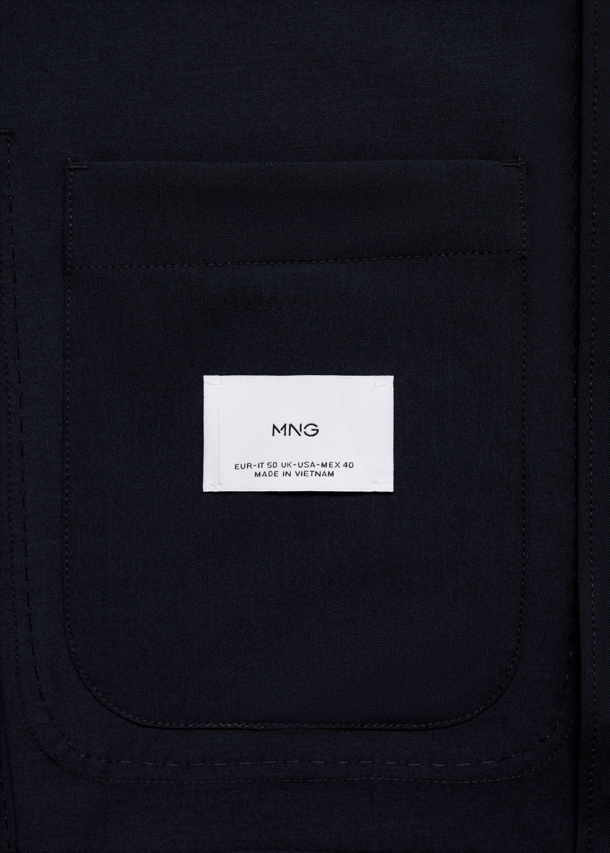 Americana traje slim fit bolsillos - Detalle del artículo 0