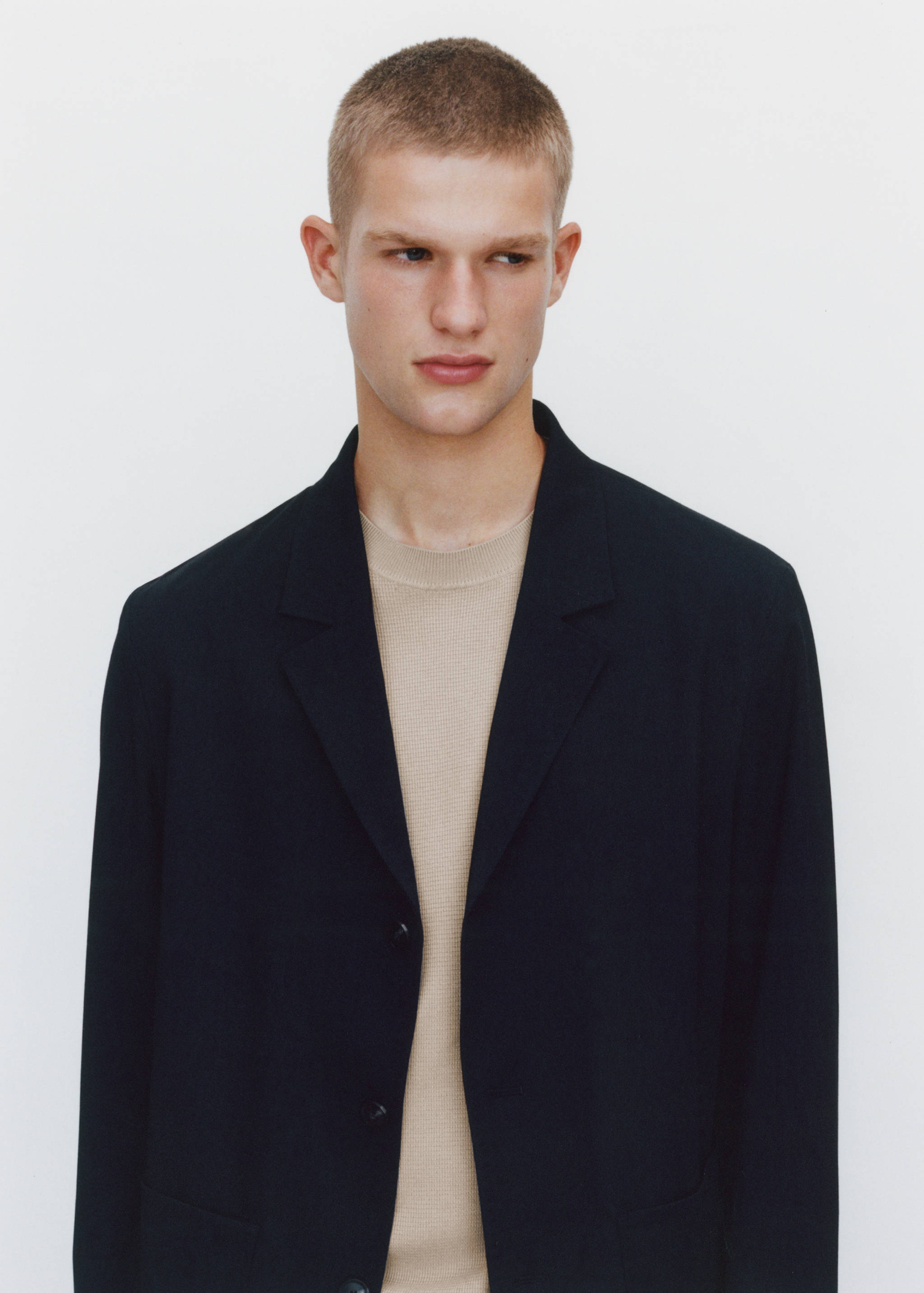 Americana traje slim fit bolsillos - Detalle del artículo 3