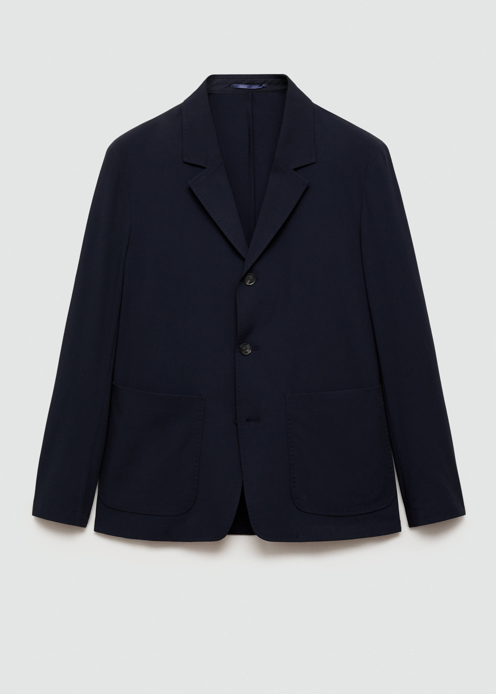 Slim-fit suit jacket with pockets - Article without model