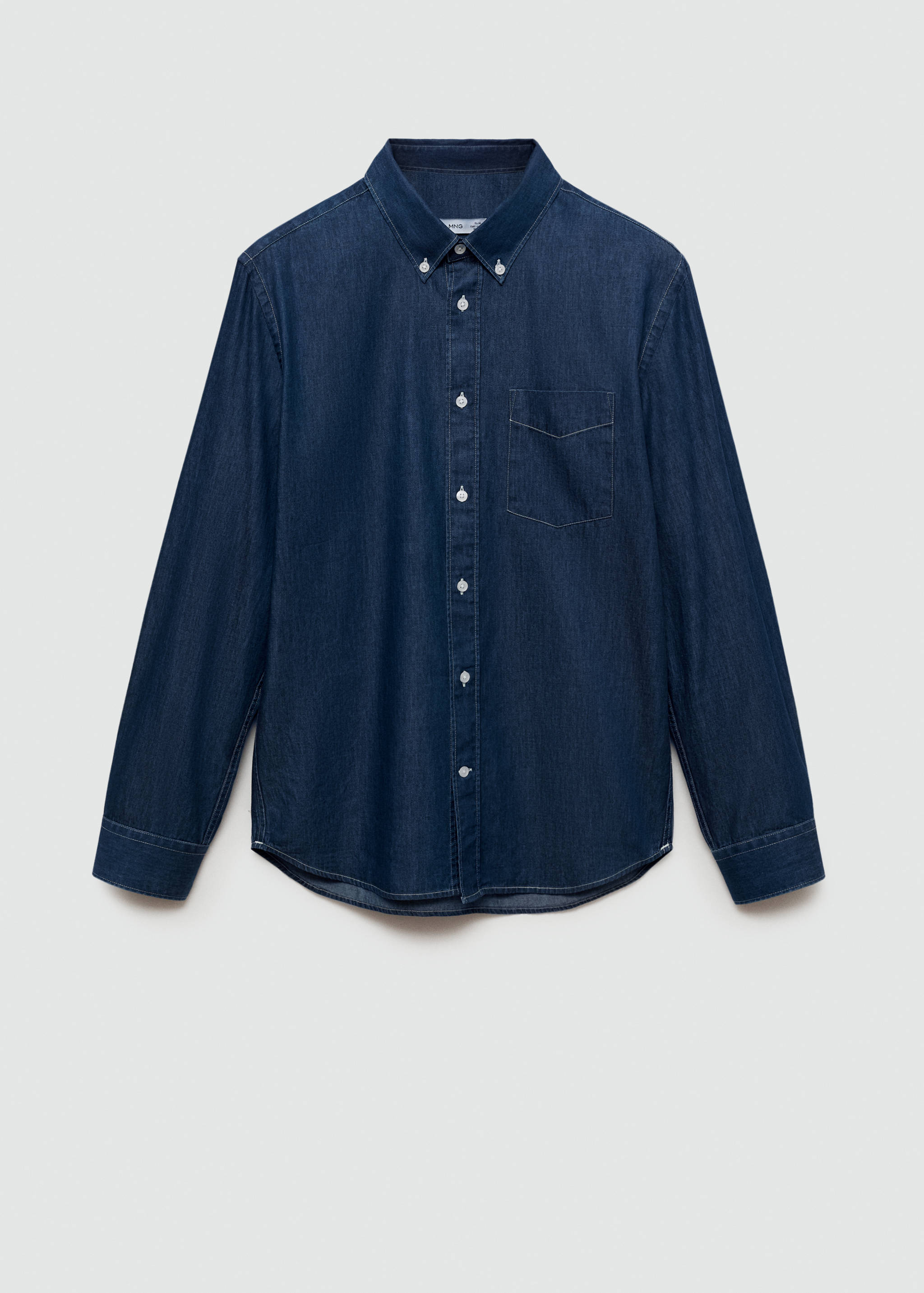Camisa regular fit chambray algodón - Artículo sin modelo