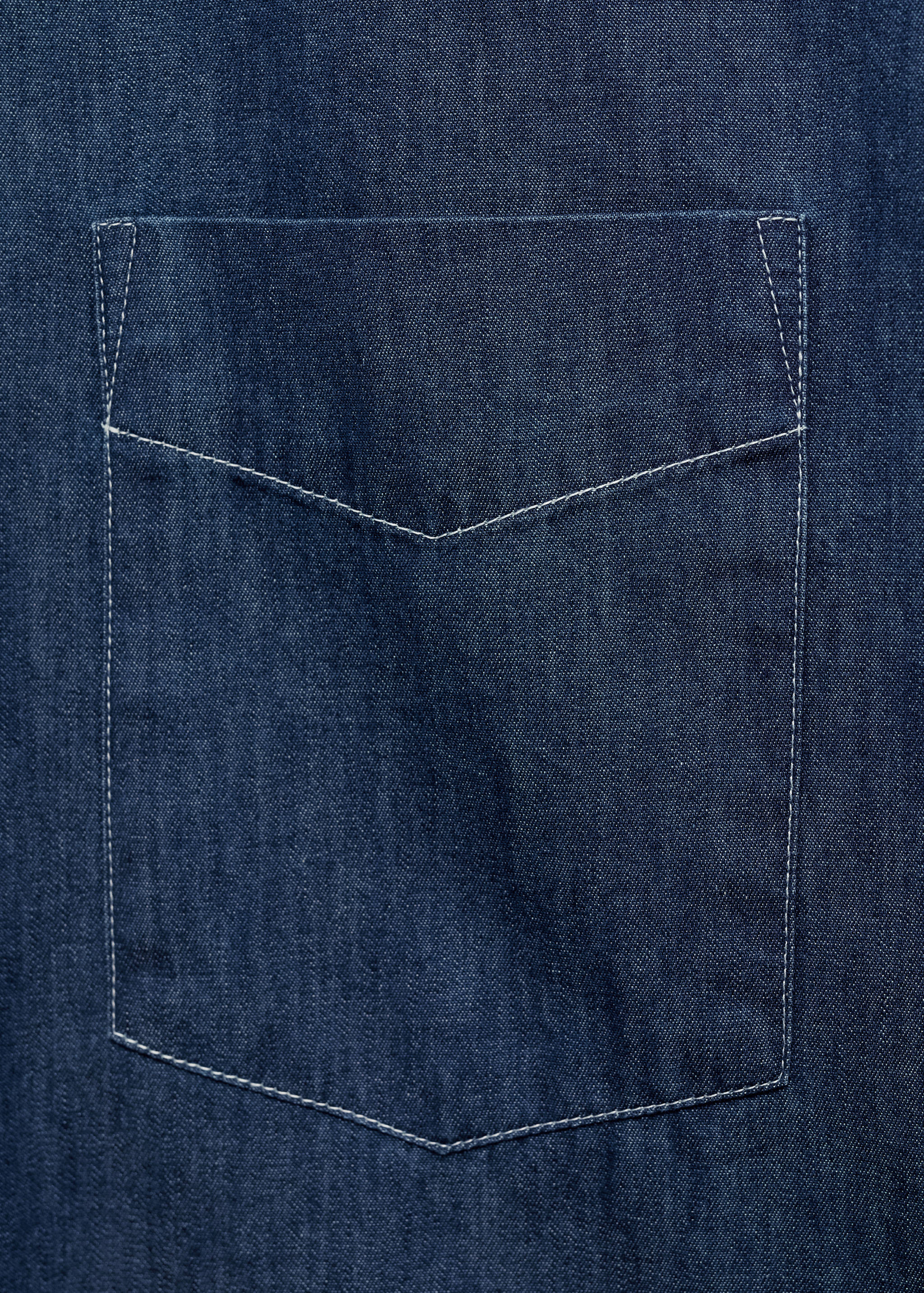 Camisa regular fit chambray algodón - Detalle del artículo 0