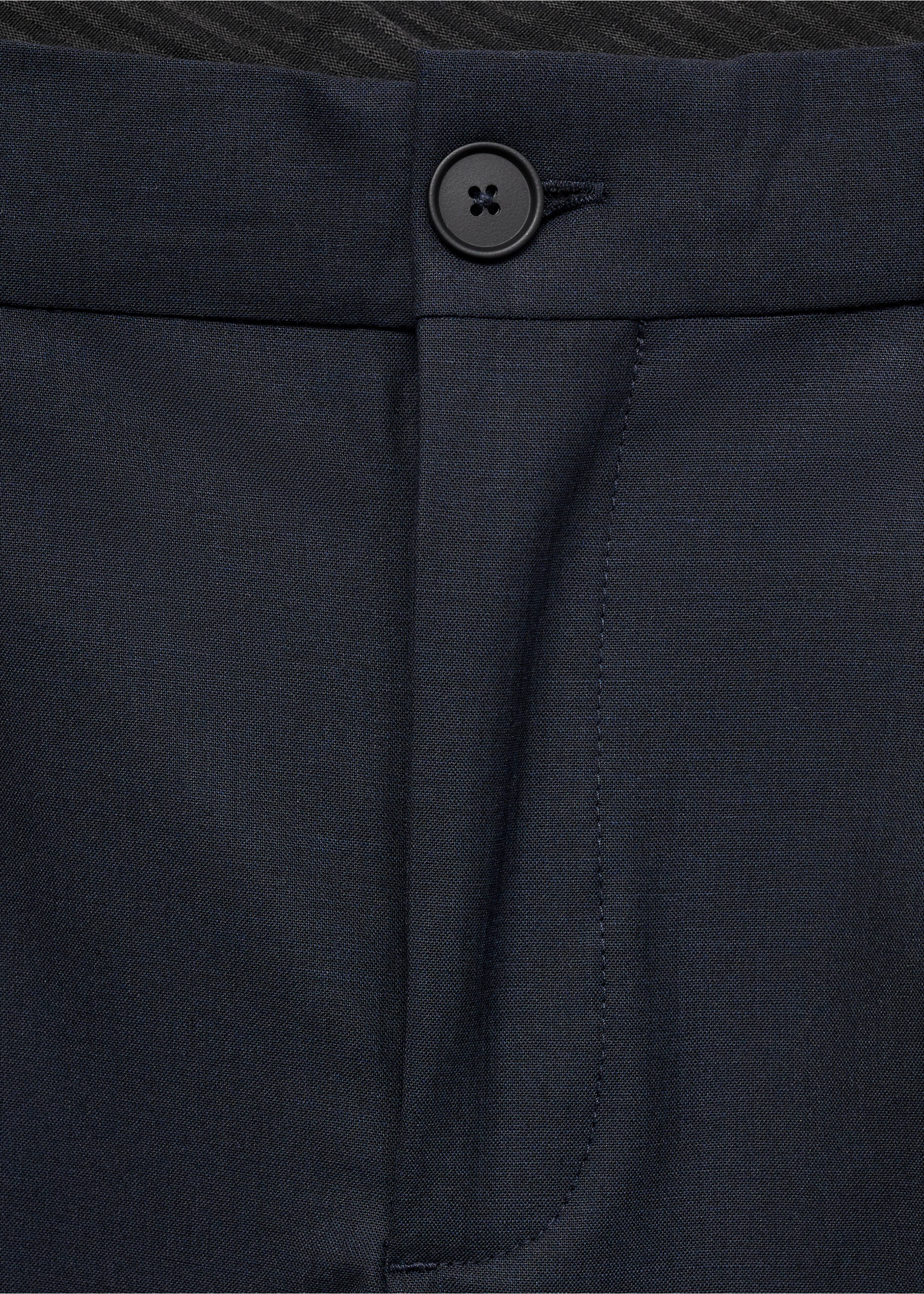 Trousers uniformv - Details of the article 8, Dark Navy. Ref: 77064452-00.