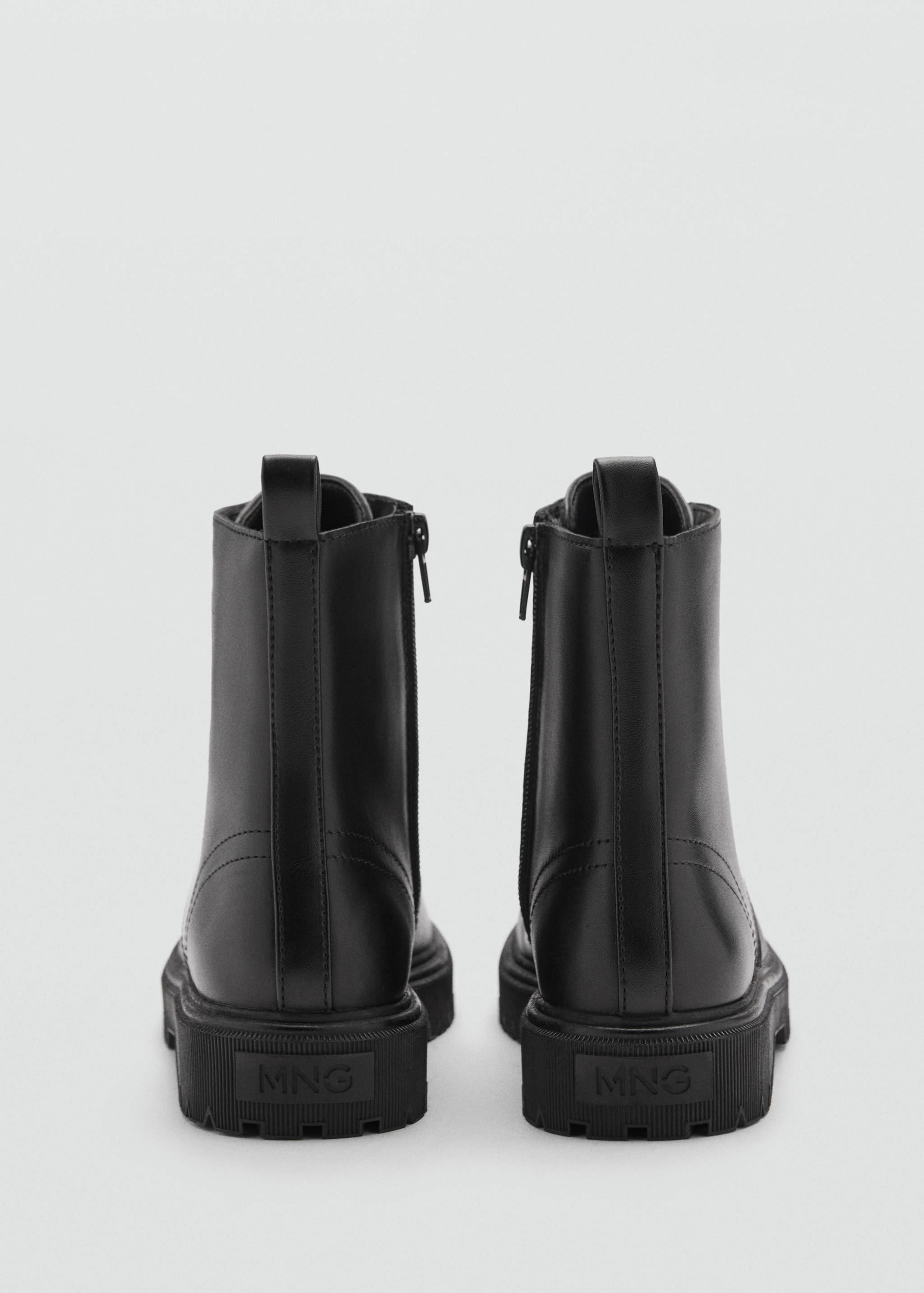 Lace-up leather ankle boots - Details of the article 1