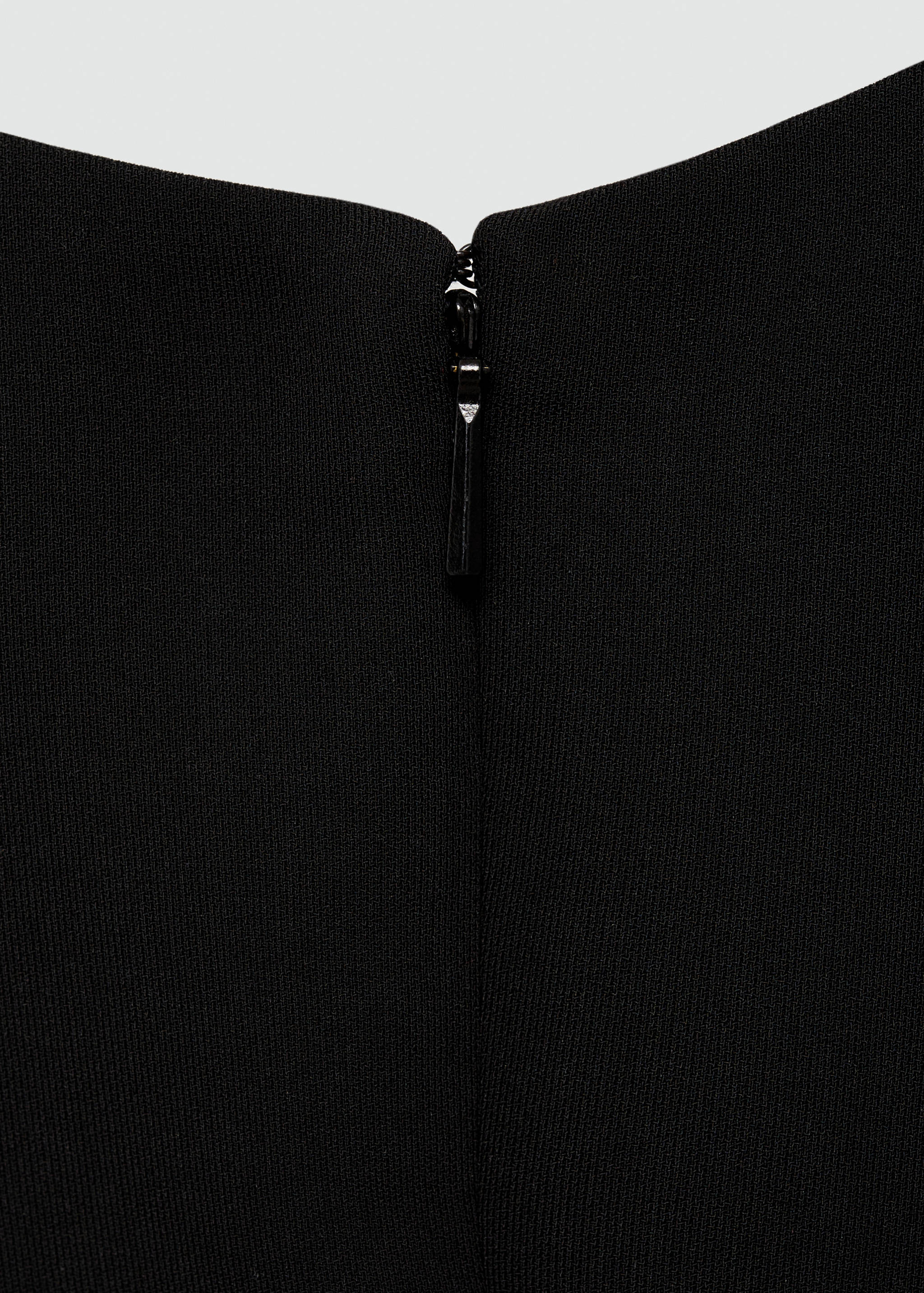 Crop top with wide straps - Details of the article 0