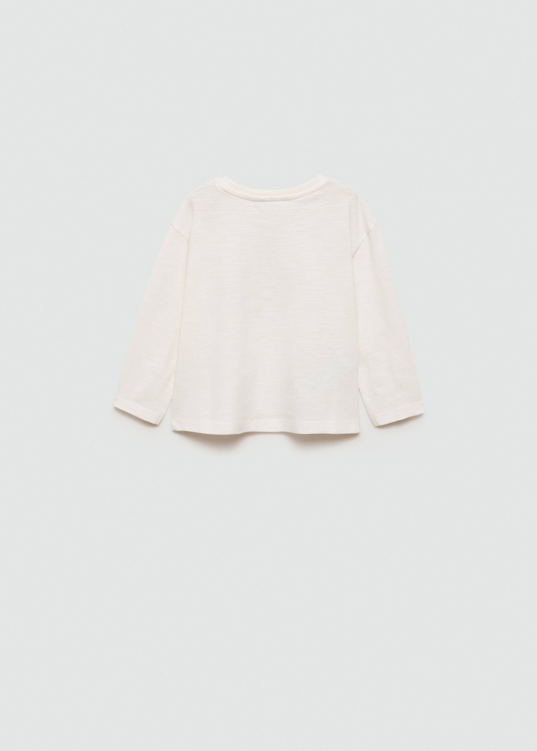 Printed long sleeve t-shirt - Reverse of the article