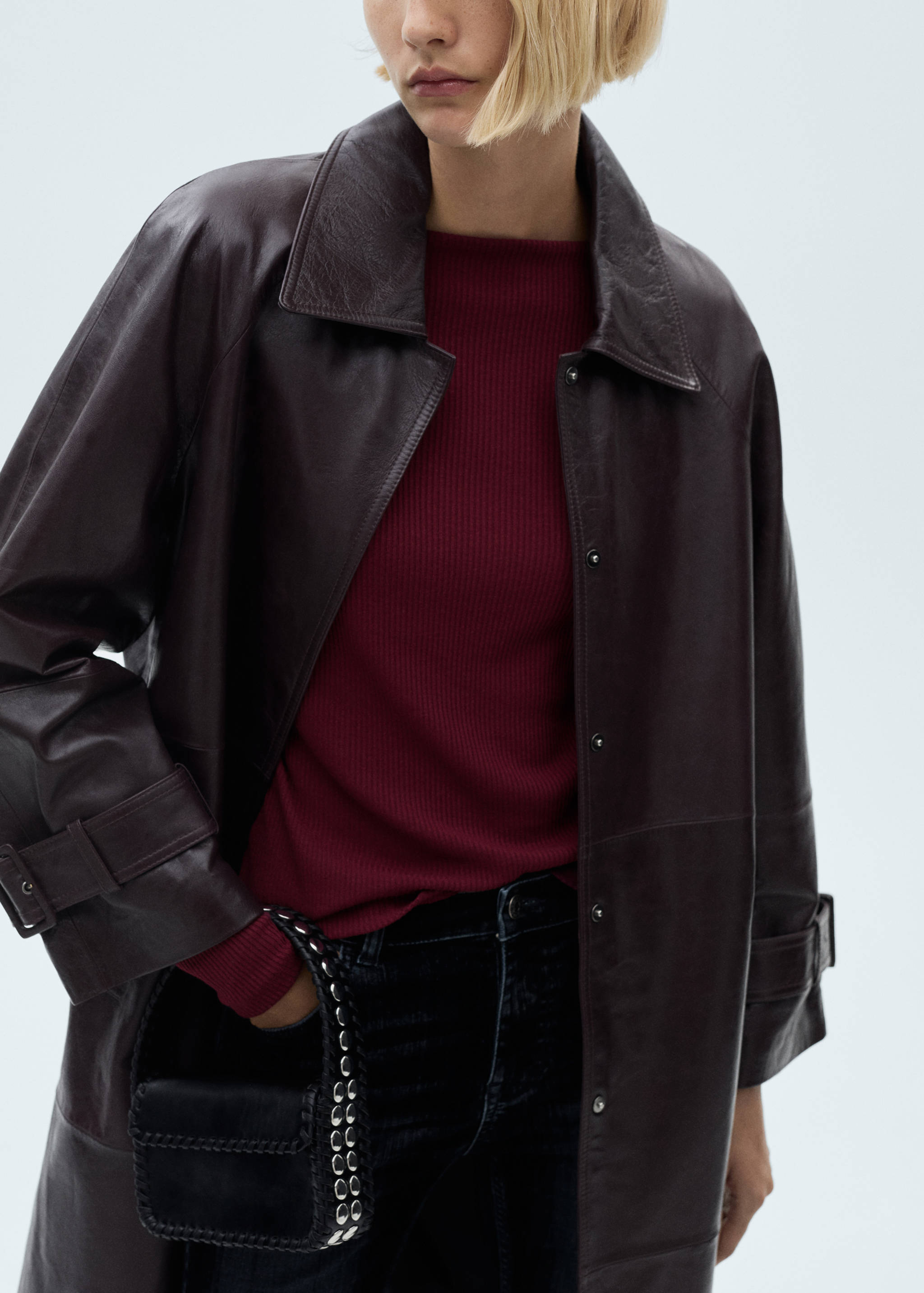 Camiseta punto manga larga - Detalle del artículo 6