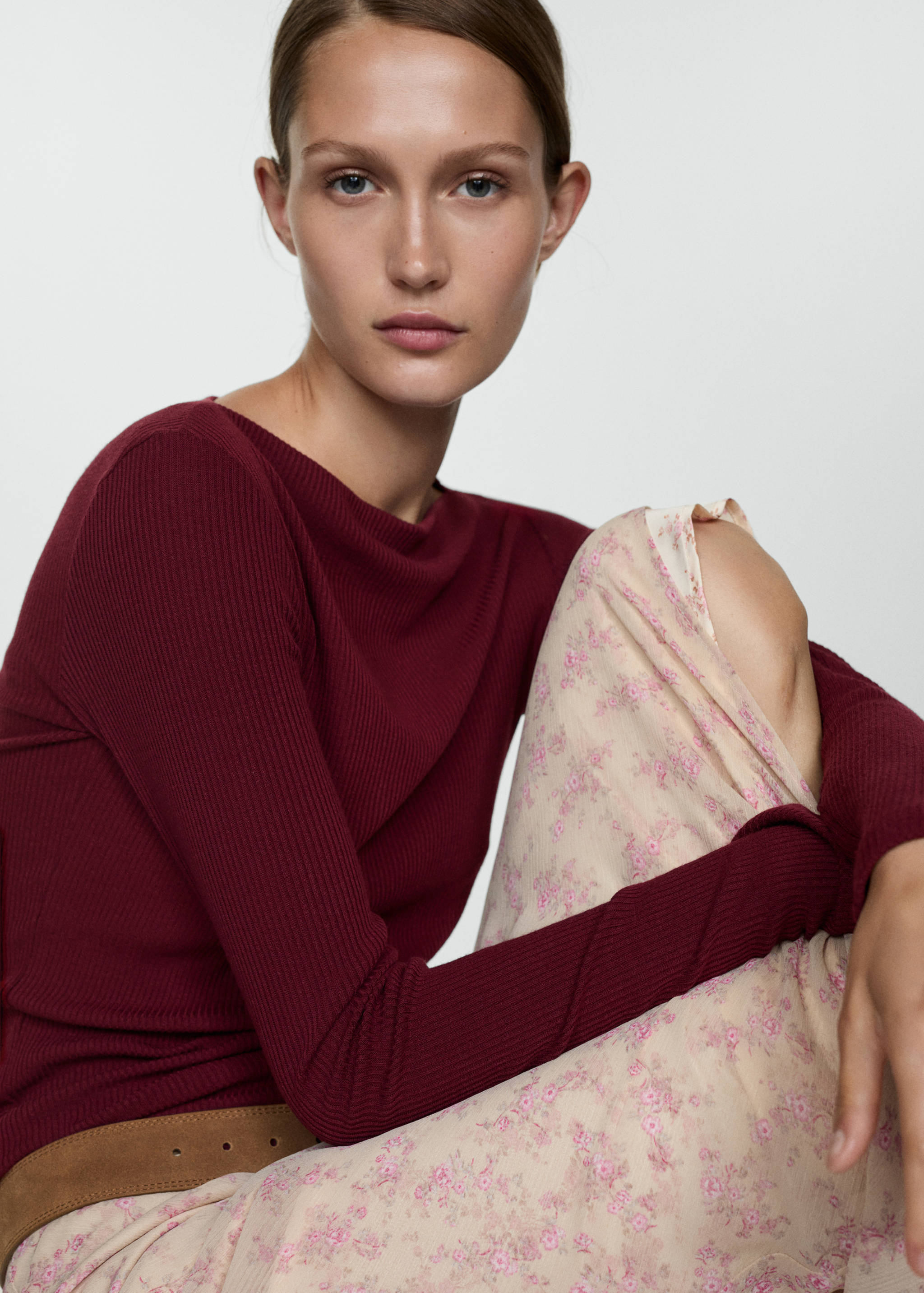 Camiseta punto manga larga - Detalle del artículo 2