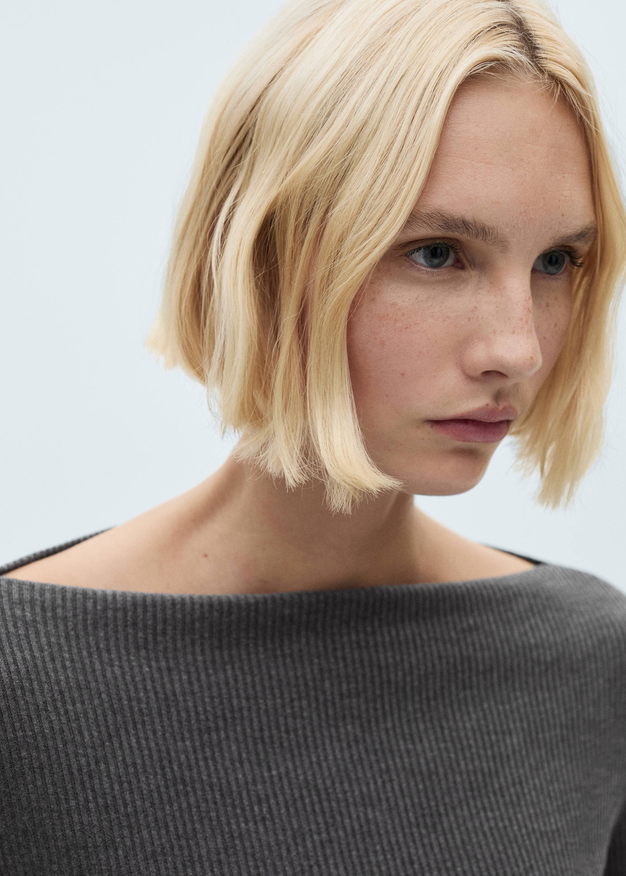 Camiseta punto manga larga - Detalle del artículo 1