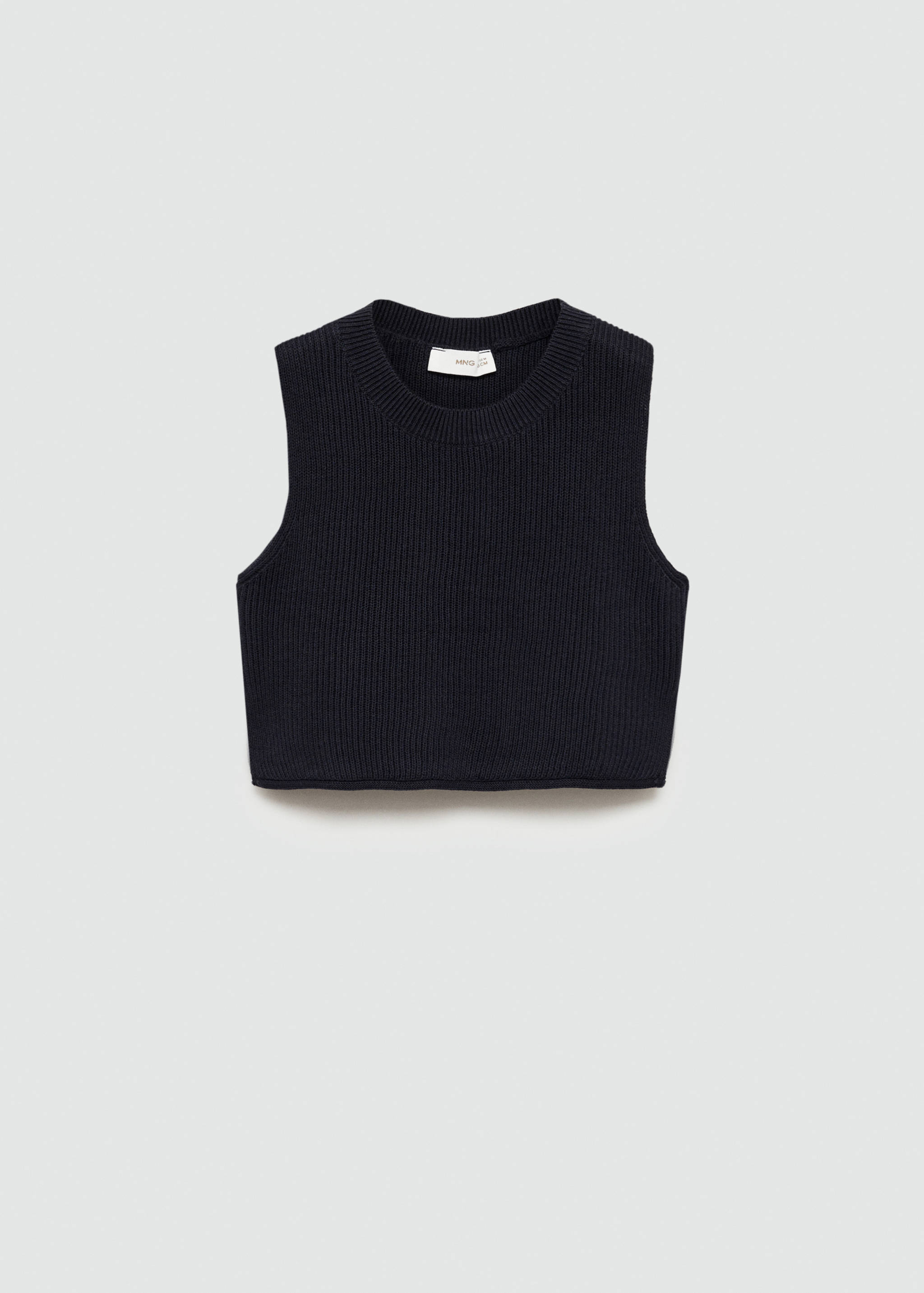 Knitted vest - Article without model
