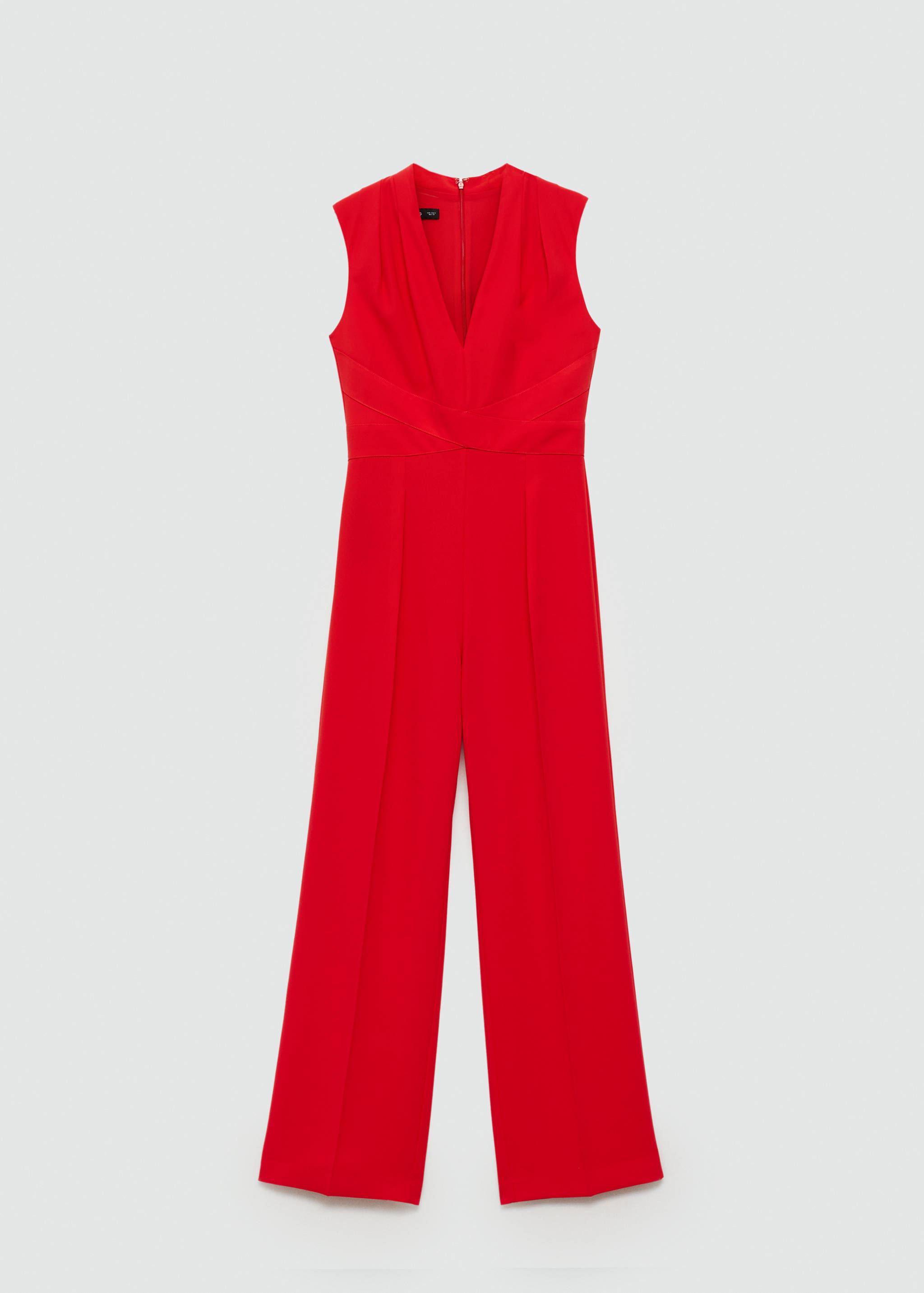 Langer Jumpsuit in Wickel-Optik - Artikel ohne Model
