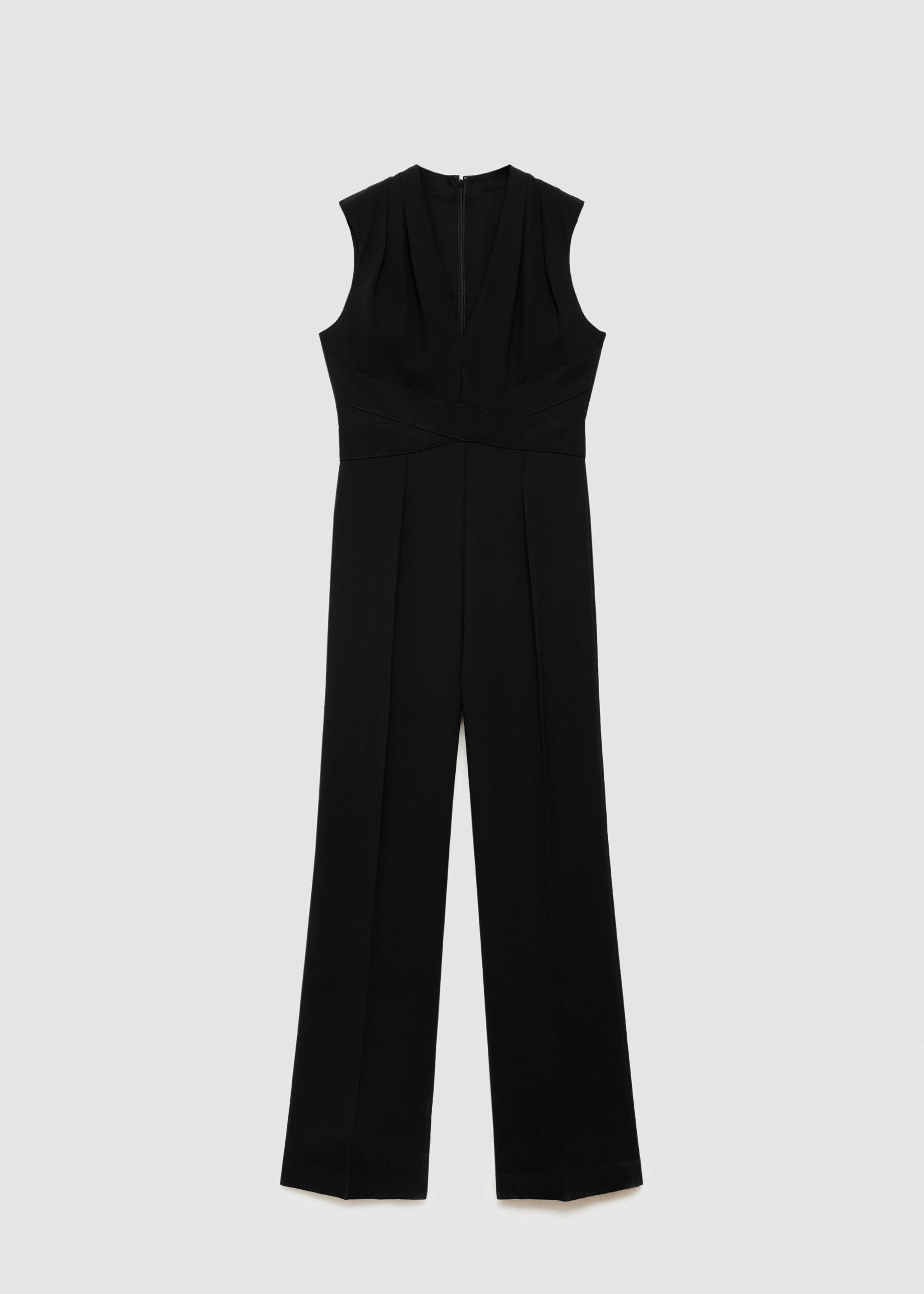 Langer Jumpsuit in Wickel-Optik - Artikel ohne Model