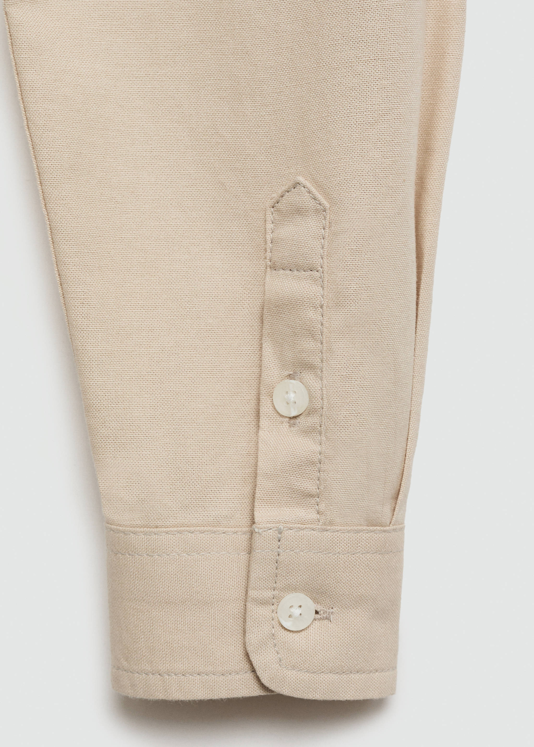 Regular fit cotton shirt - Details of the article 0