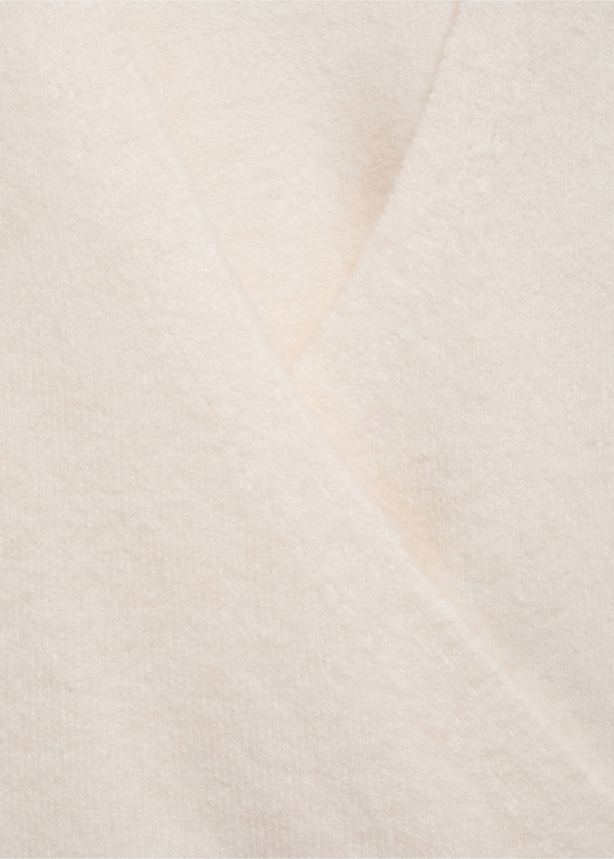 Cardigan in Wickel-Optik mit Schleife - Detail des Artikels 0, Ecru. Ref: 77064782-00.