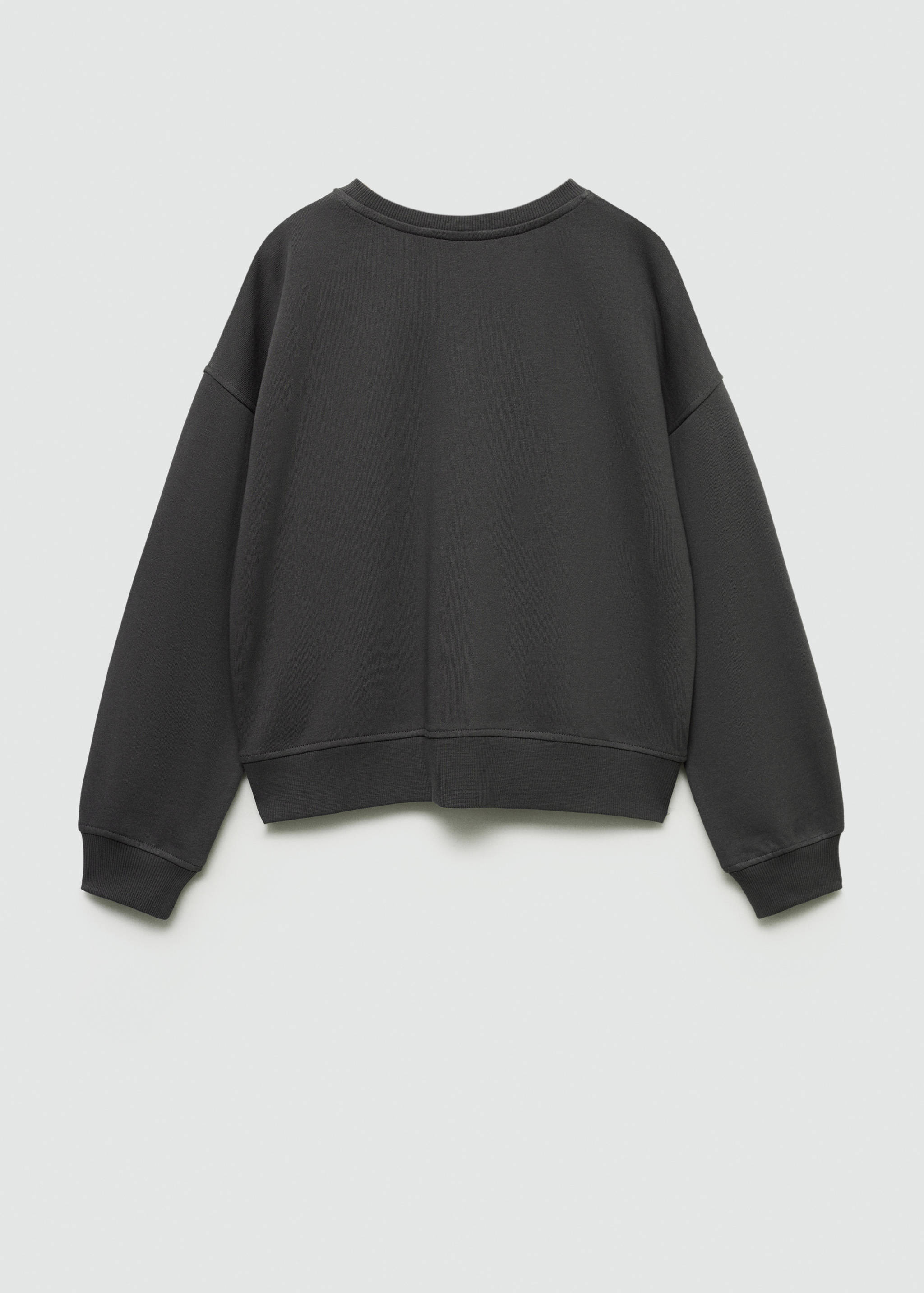 Cotton-blend printed sweatshirt - Reverse of the article