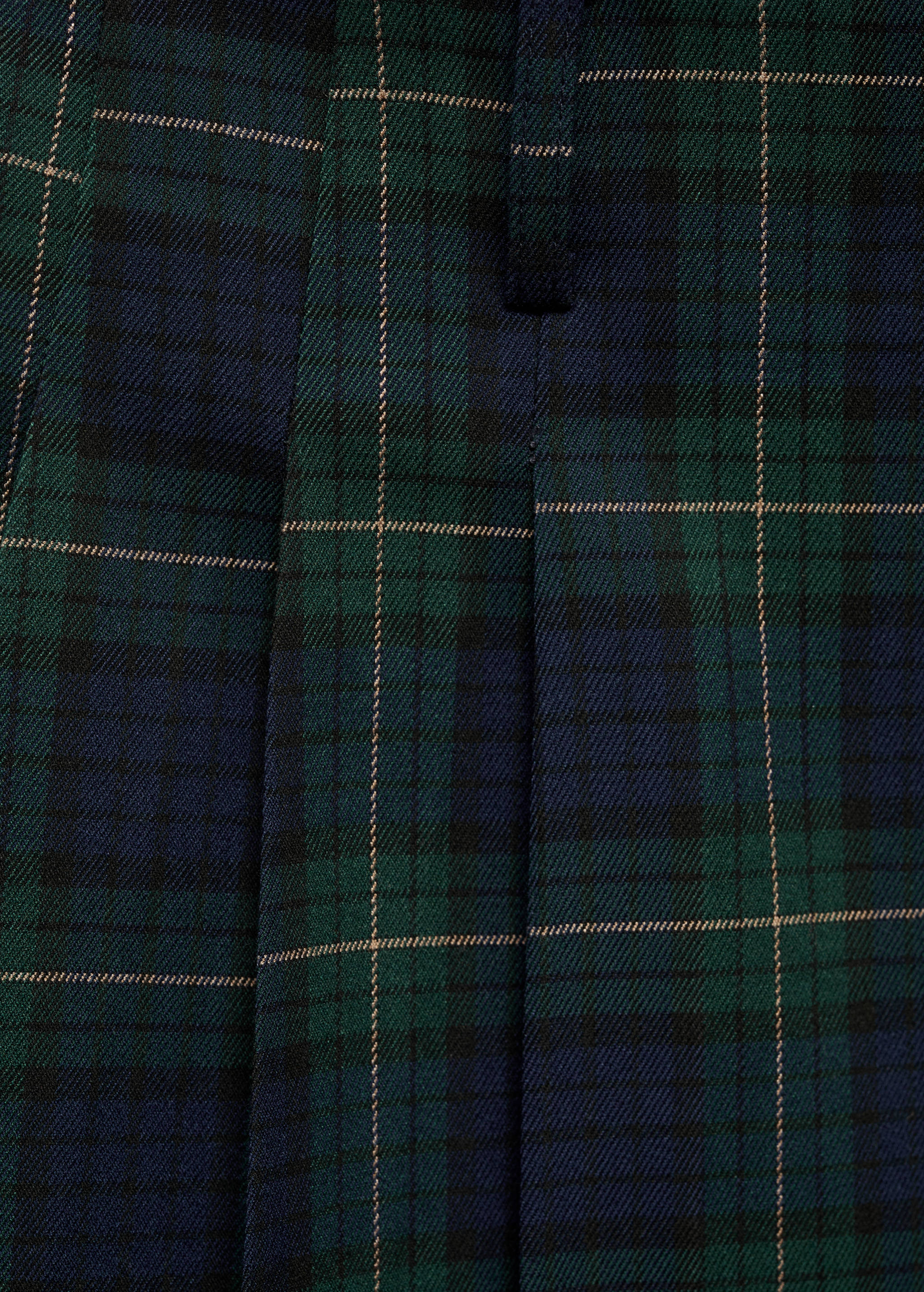 Pinstriped pleated skirt - Details of the article 8