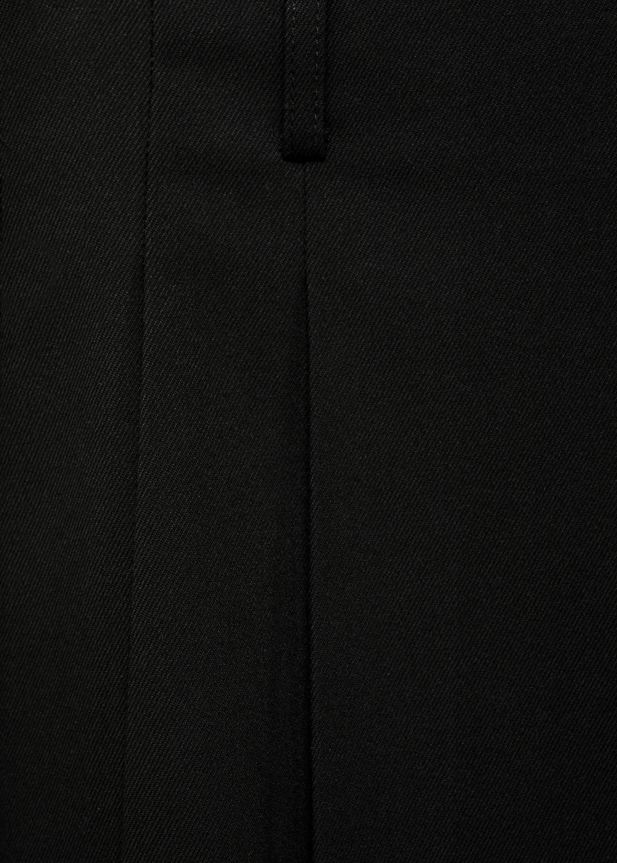 Pinstriped pleated skirt - Details of the article 8