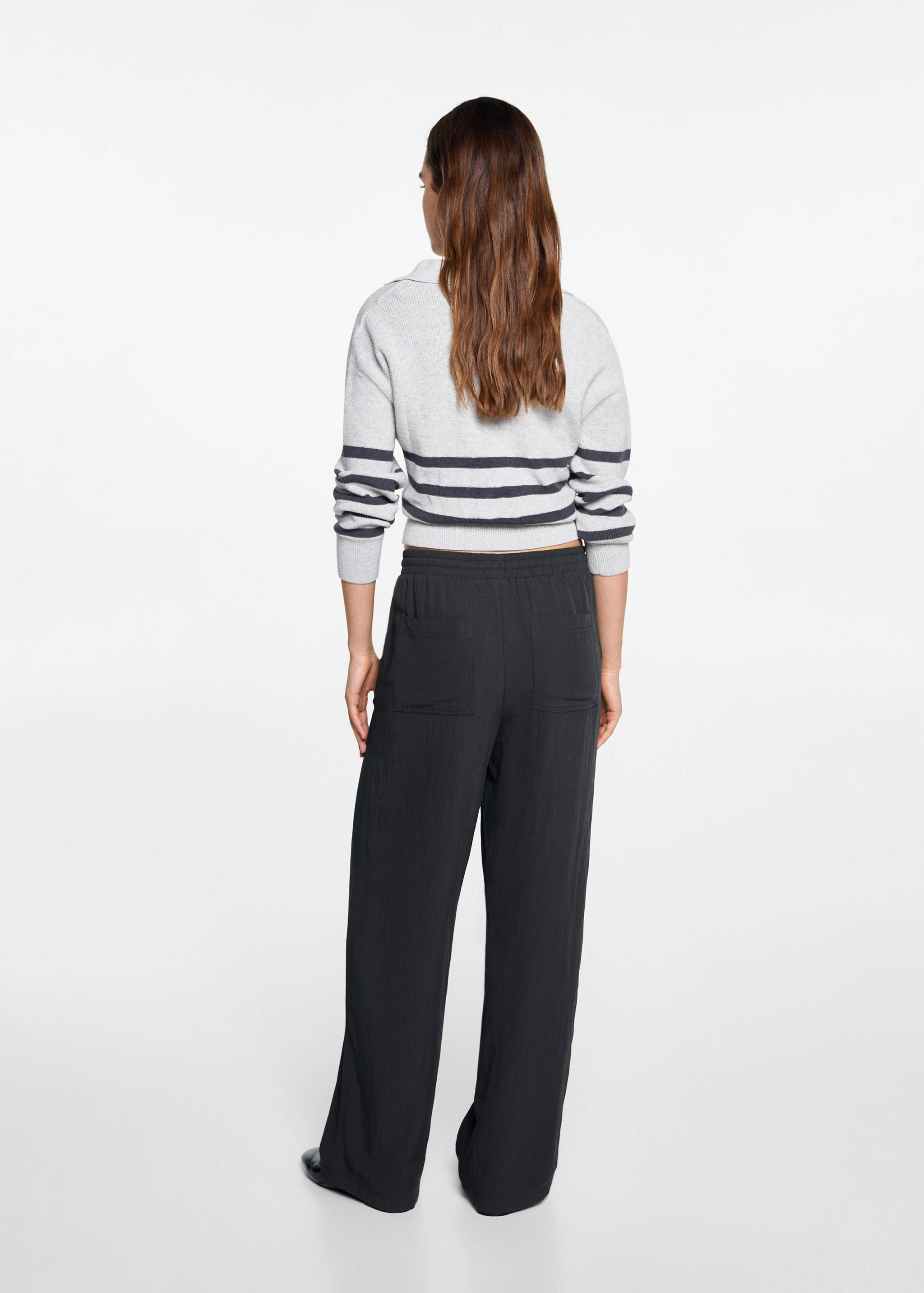 Fließende Hose - Rückseite des Artikels