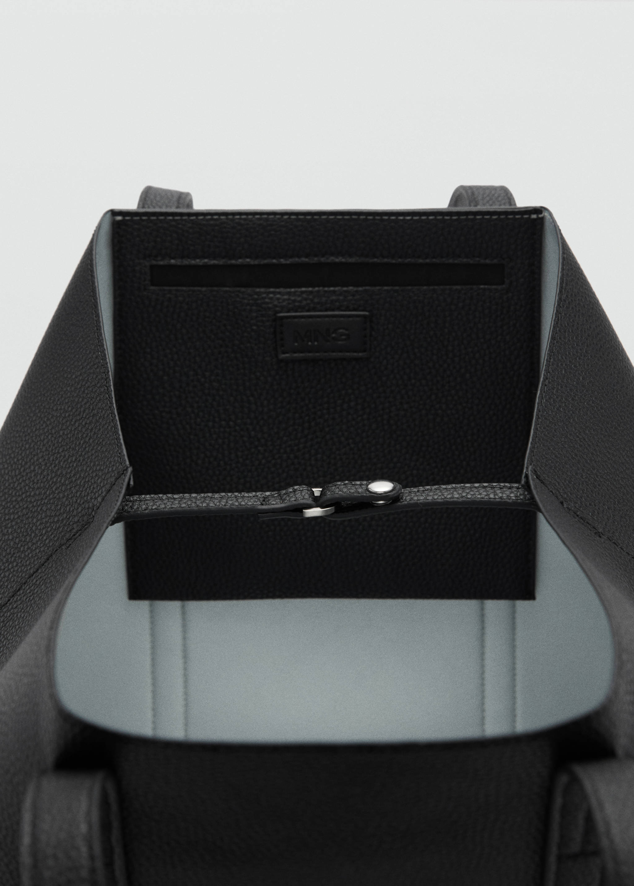 Bolso shopper efecto piel - Detalle del artículo 1