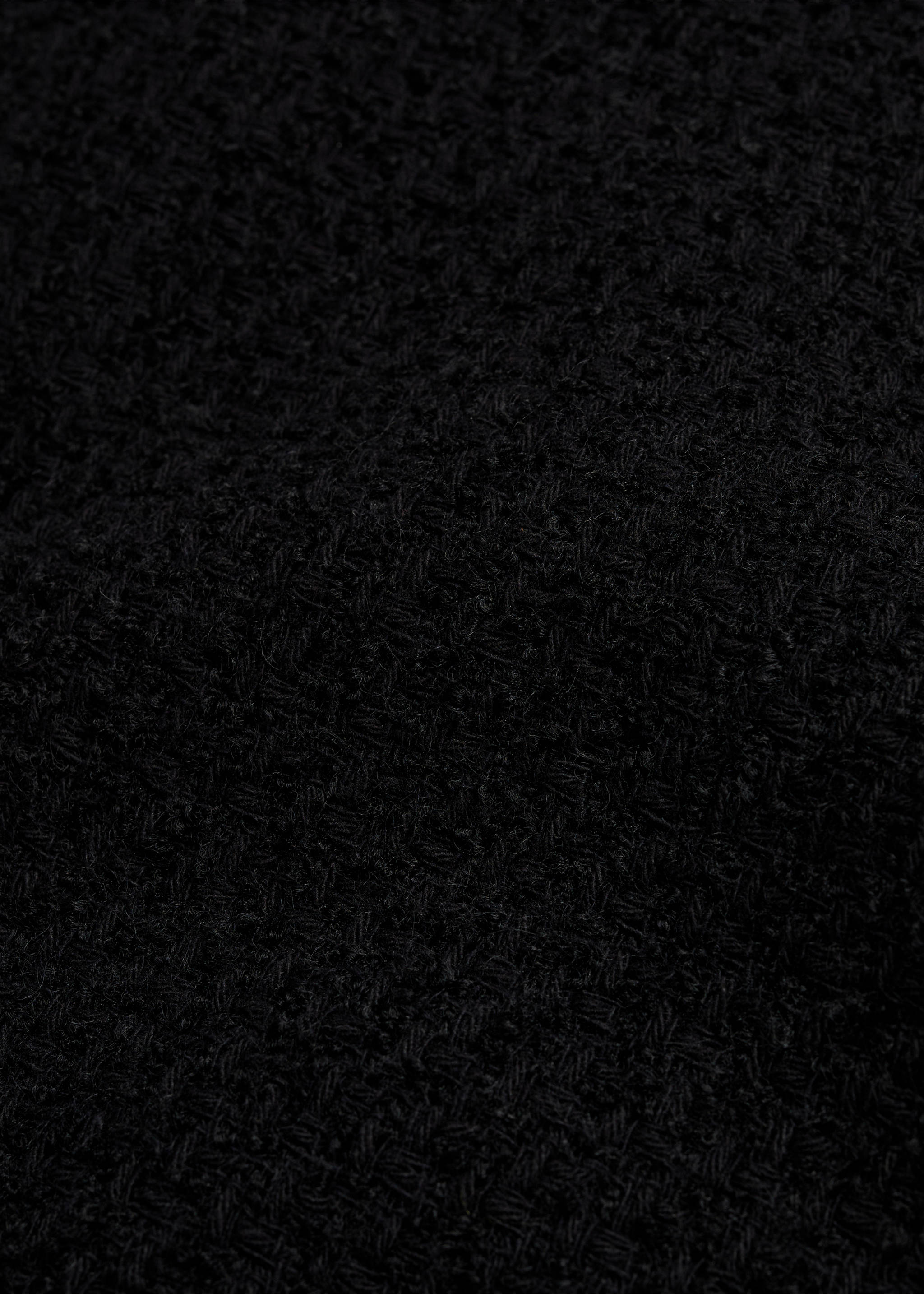 Falda corta tweed - Detalle del artículo 8, Negro. Ref: 77064794-00.