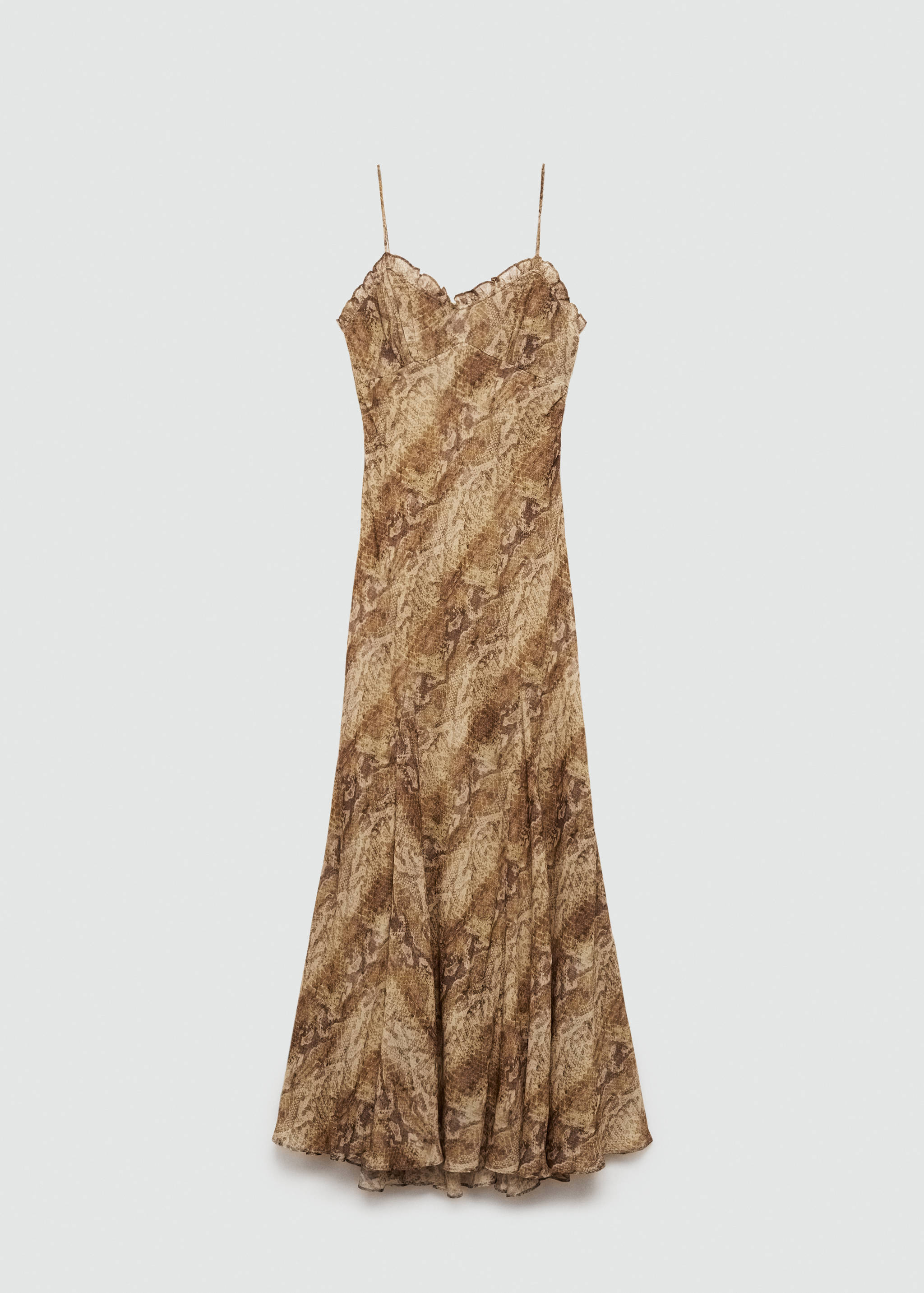Vestido gasa animal print - Artículo sin modelo