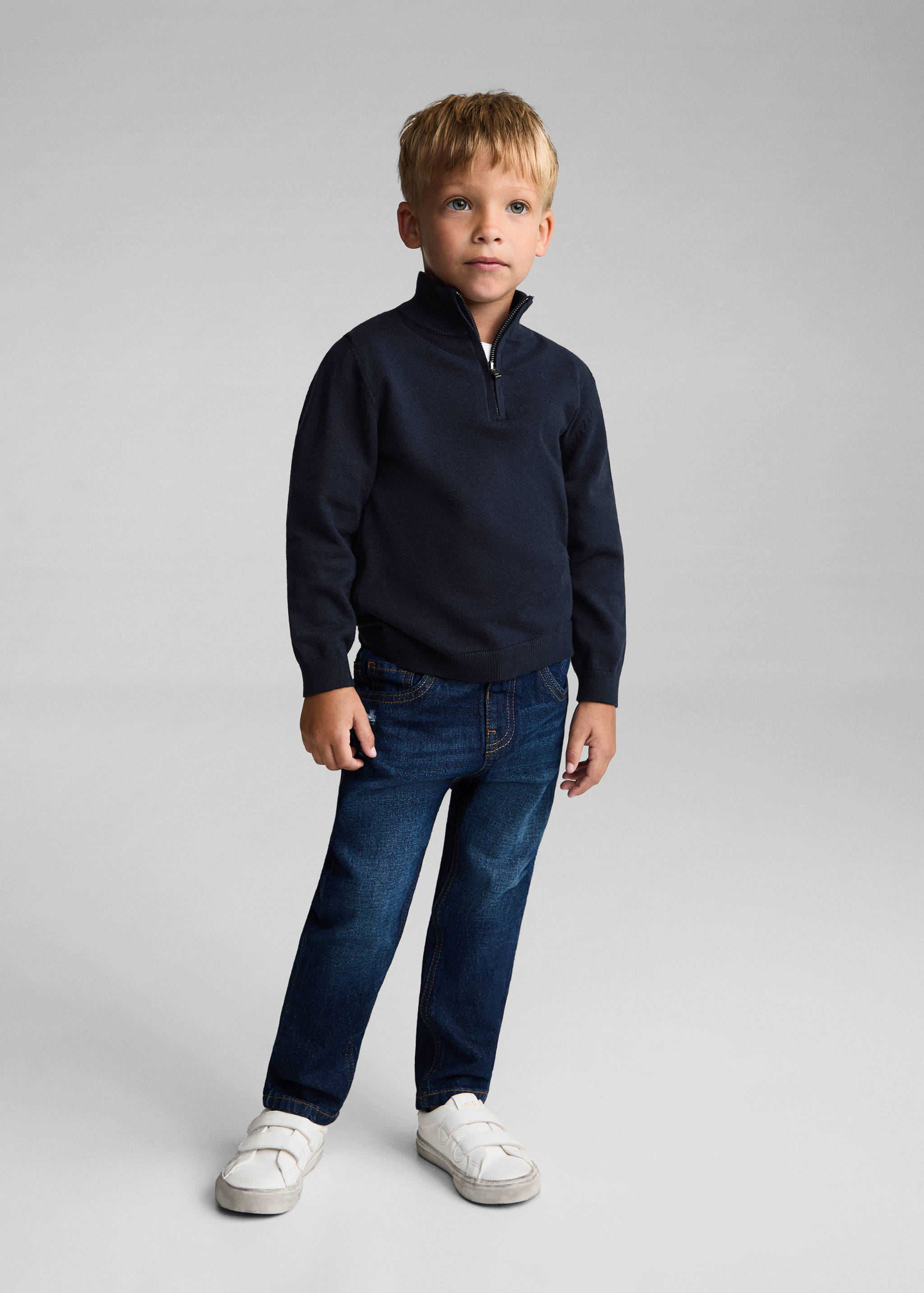 Jersei coll cremallera - Pla general