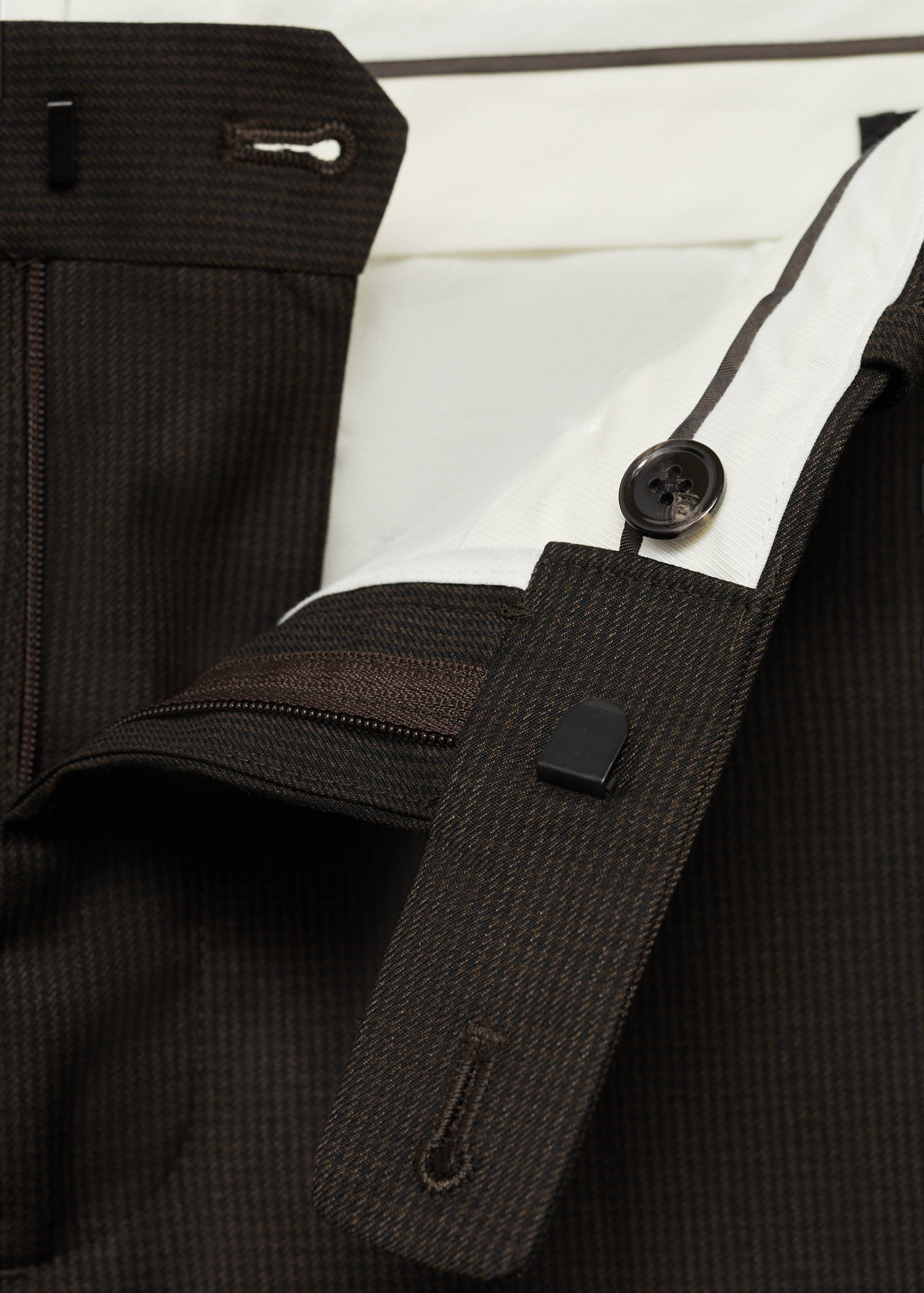 Slim Fit-Anzughose aus Comfort-Stretch-Gewebe - Detail des Artikels 8