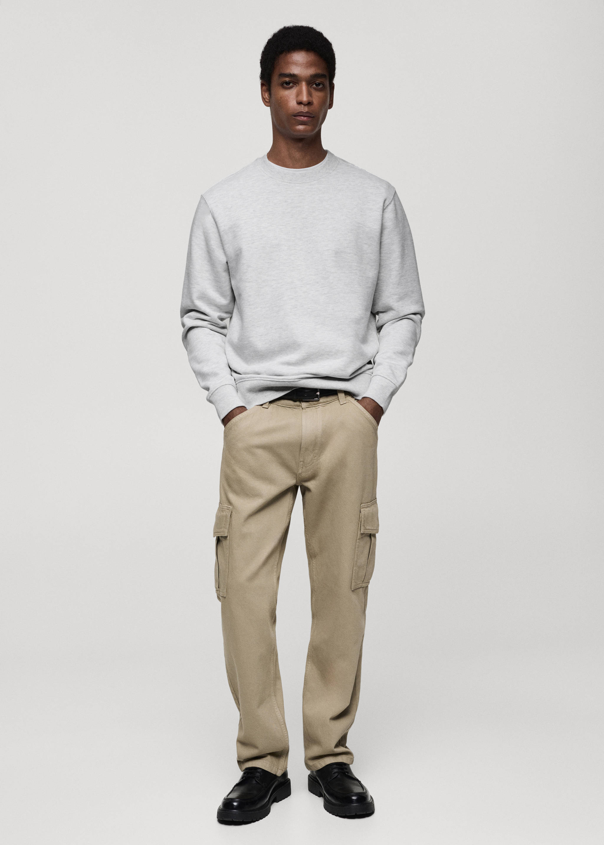 Sudadera regular fit 100% algodón - Plano general