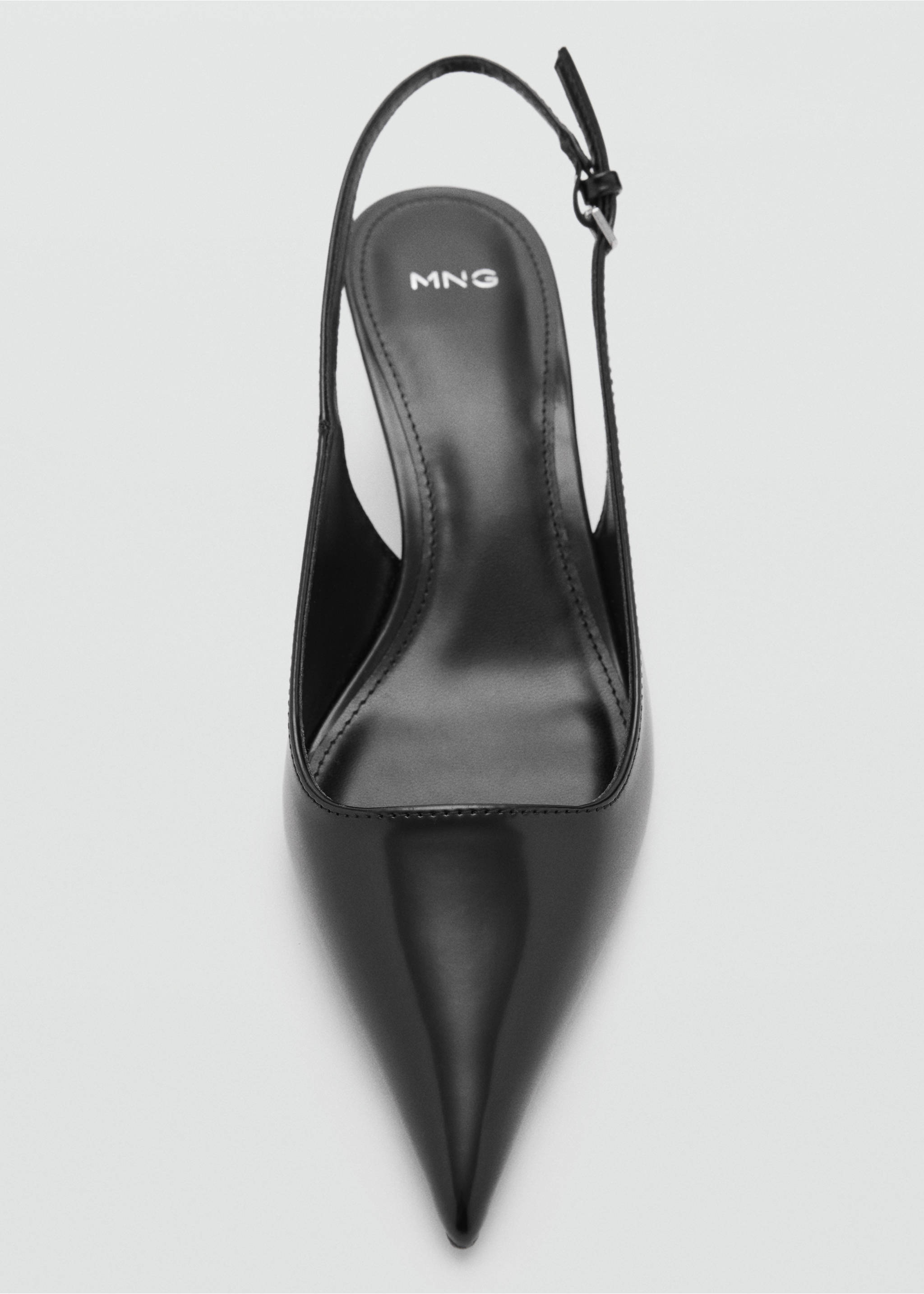 Kitten-heeled shoes - Details of the article 2, Black. Ref: 77065151-00.