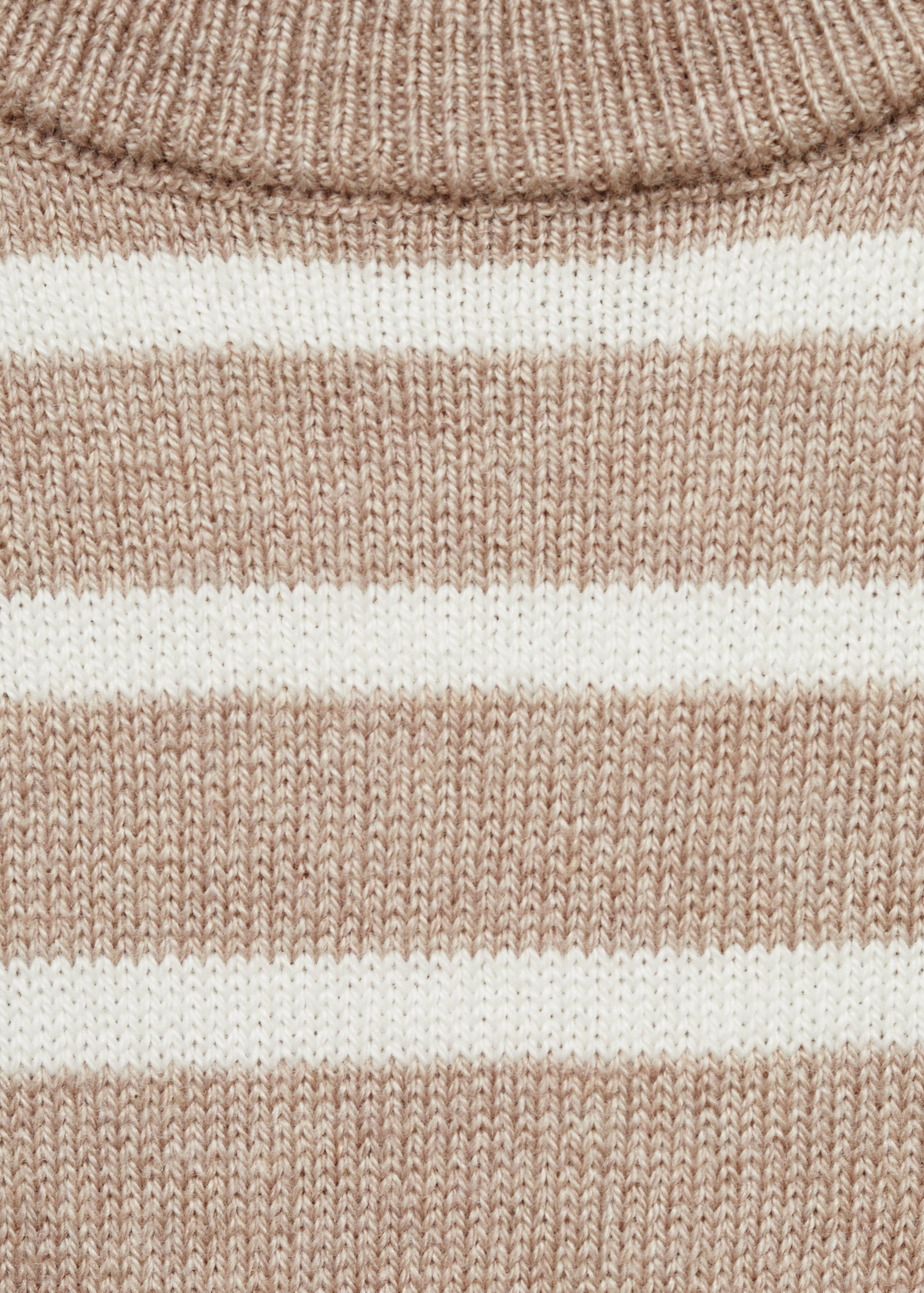 Ruffle striped sweater - Details of the article 0