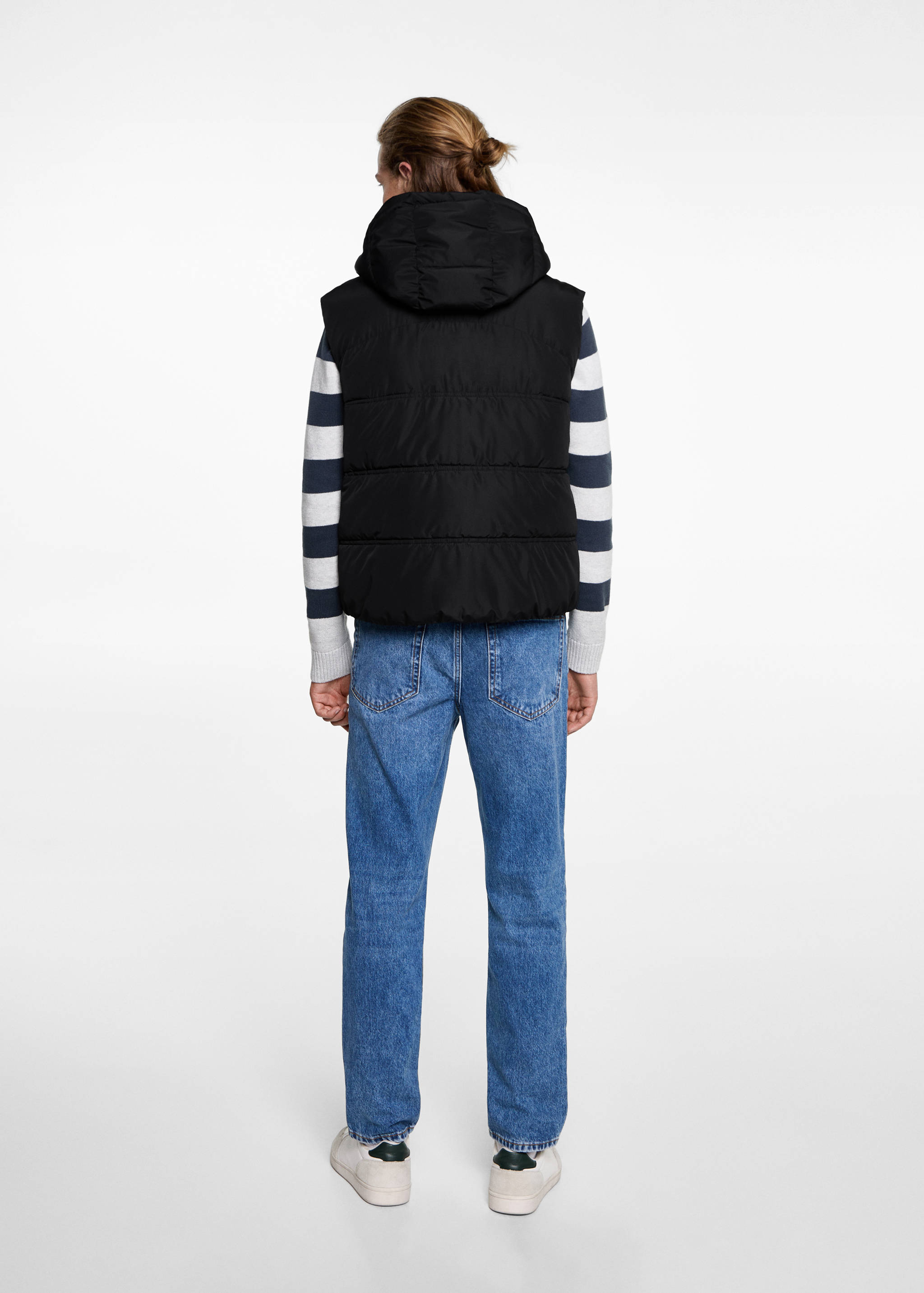 Steppweste - Rückseite des Artikels