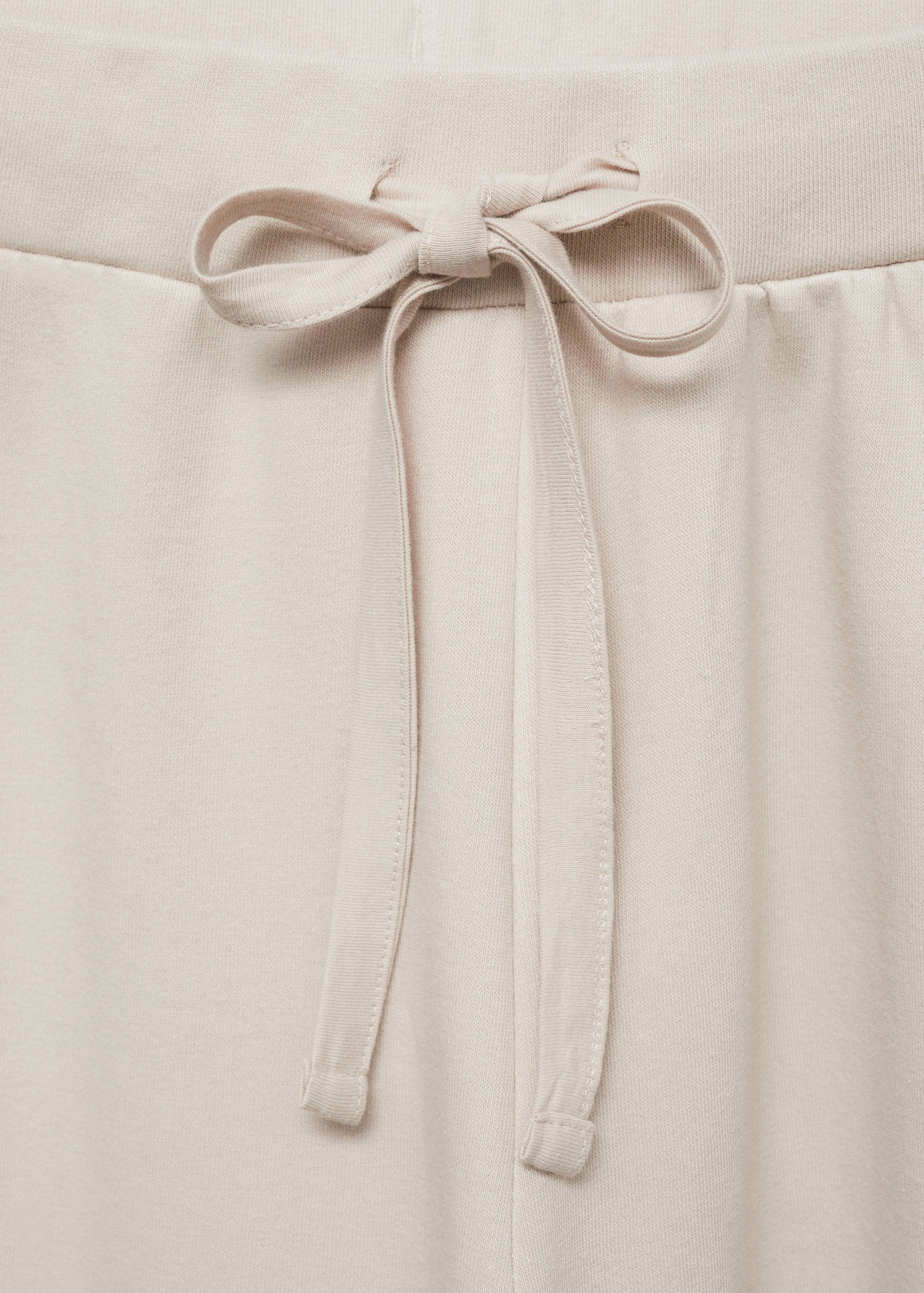 Cotton plush pants - Details of the article 8