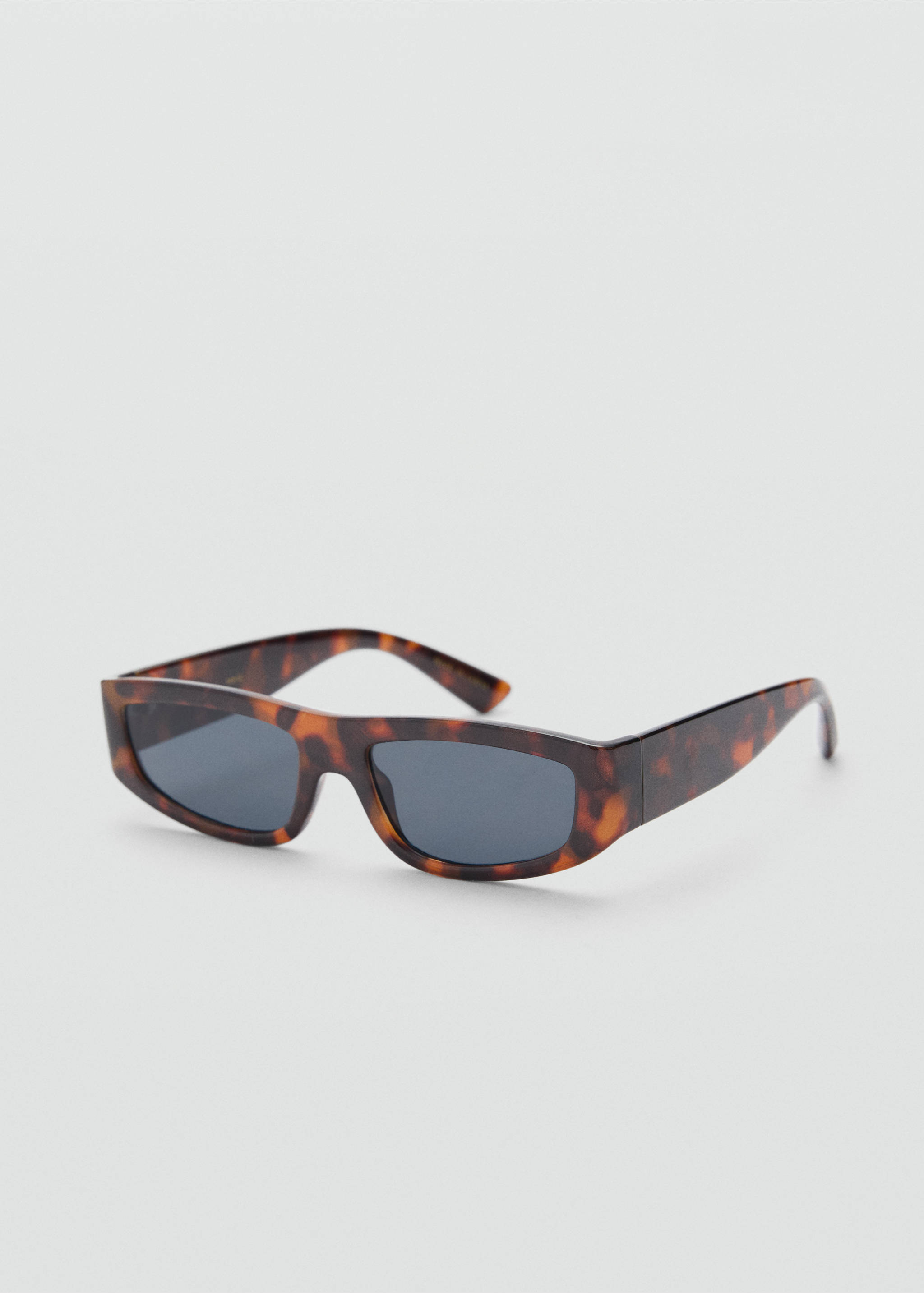 Gafas de sol efecto carey - Plano medio, Marrón. Ref: 77065637-00.