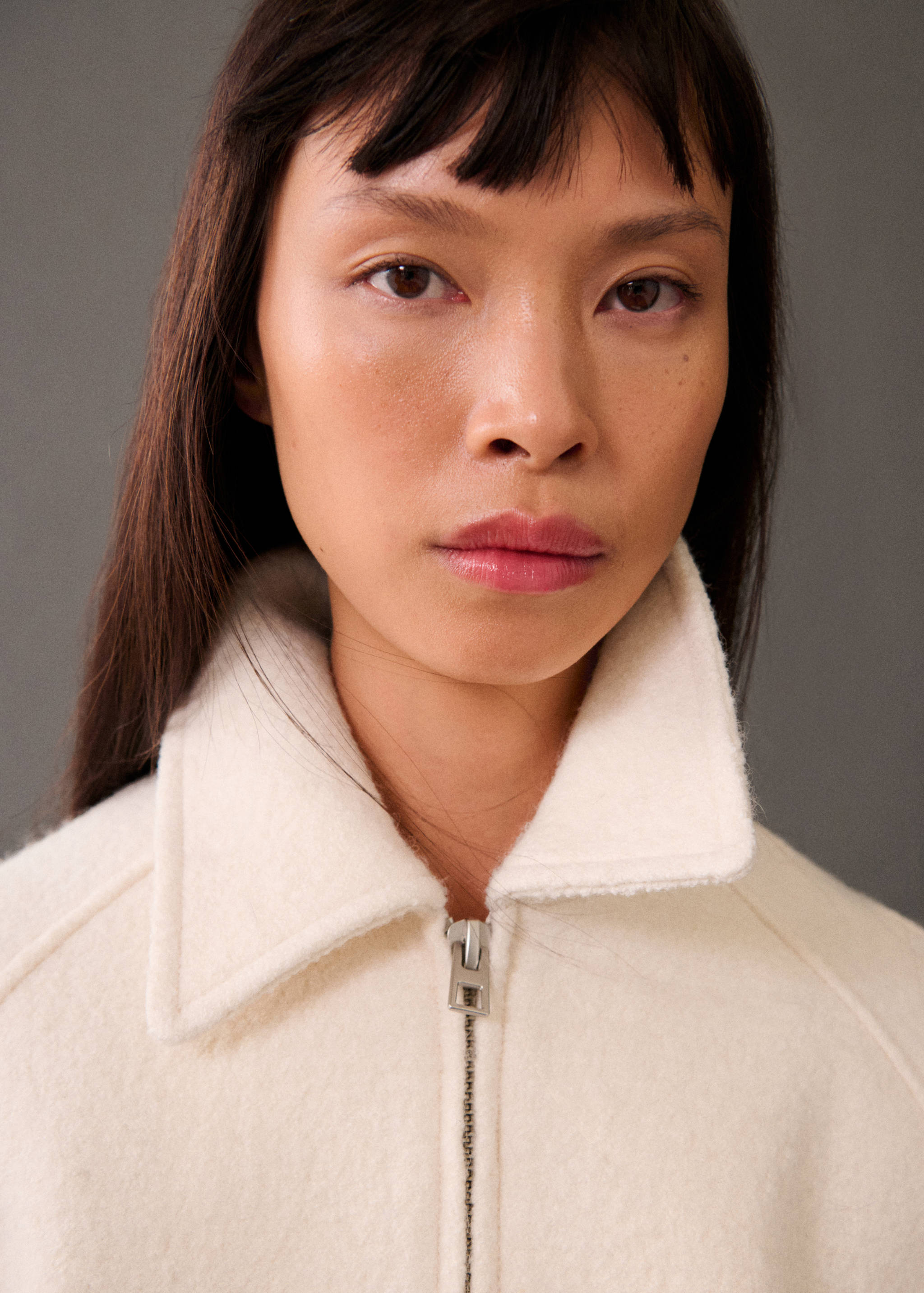 Wool jacket with pockets - Details of the article 1