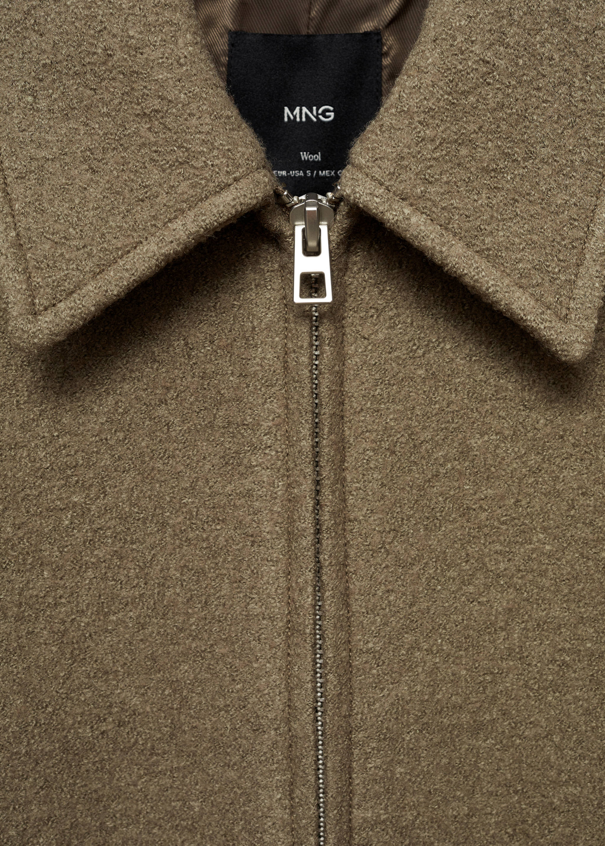 Wool jacket with pockets - Details of the article 8