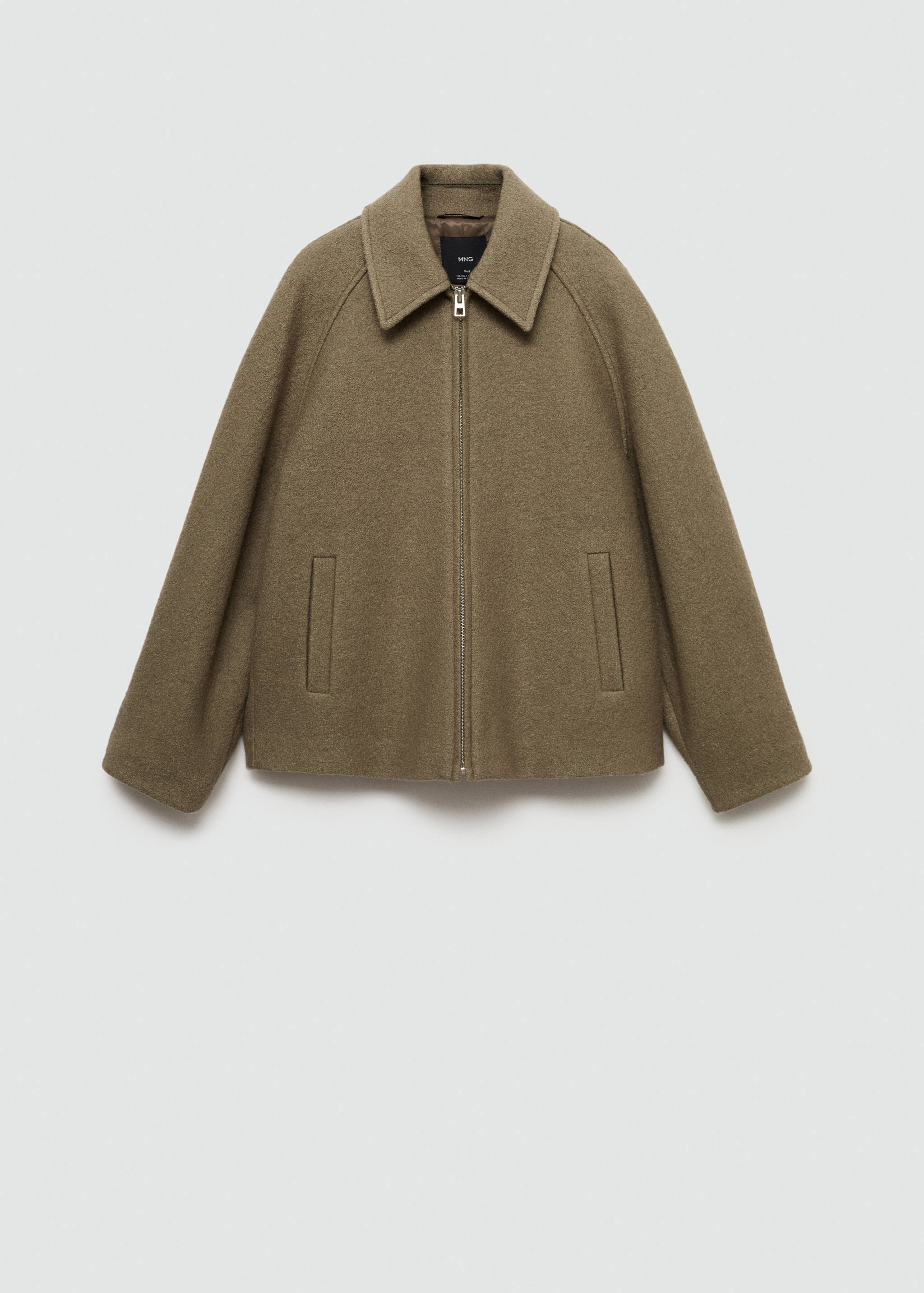 Wool jacket with pockets | MANGO OUTLET USA
