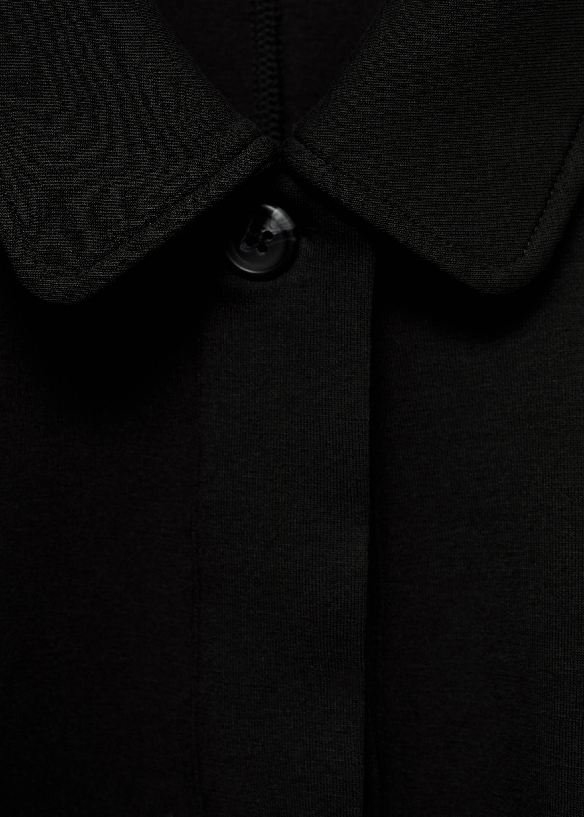 Cape jacket with buttons - Details of the article 8