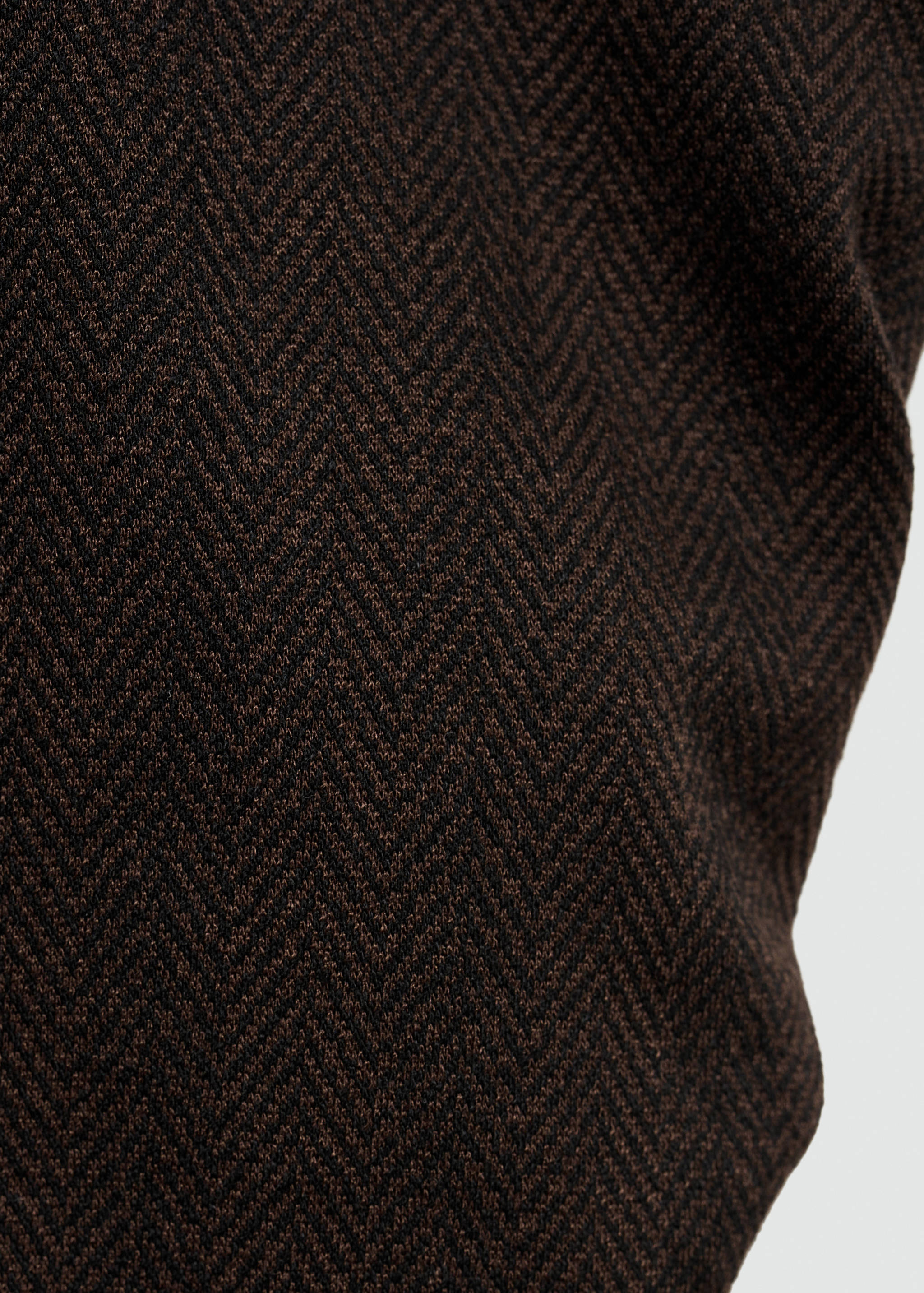 Knitted dress with gathered detail - Details of the article 8